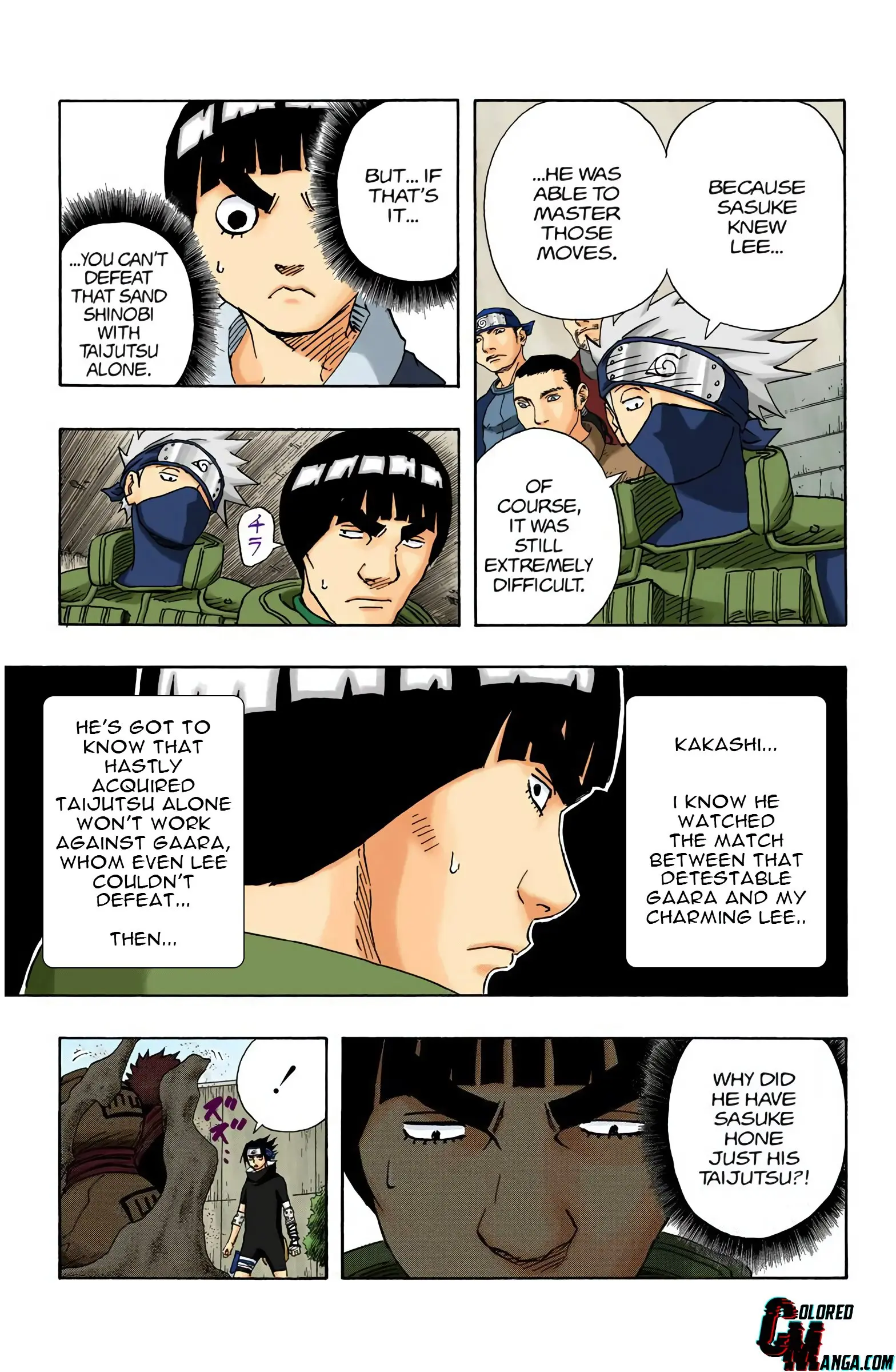 Naruto Colored Manga Online, chapter 112, page 9