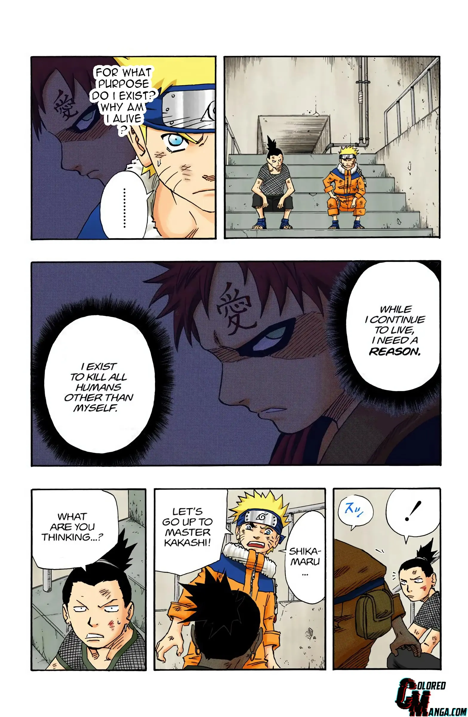 Naruto Colored Manga Online, chapter 112, page 11