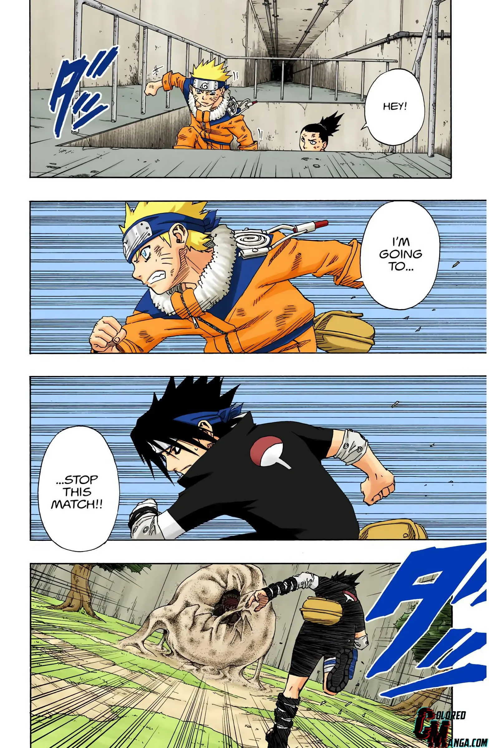 Naruto Colored Manga Online, chapter 112, page 12