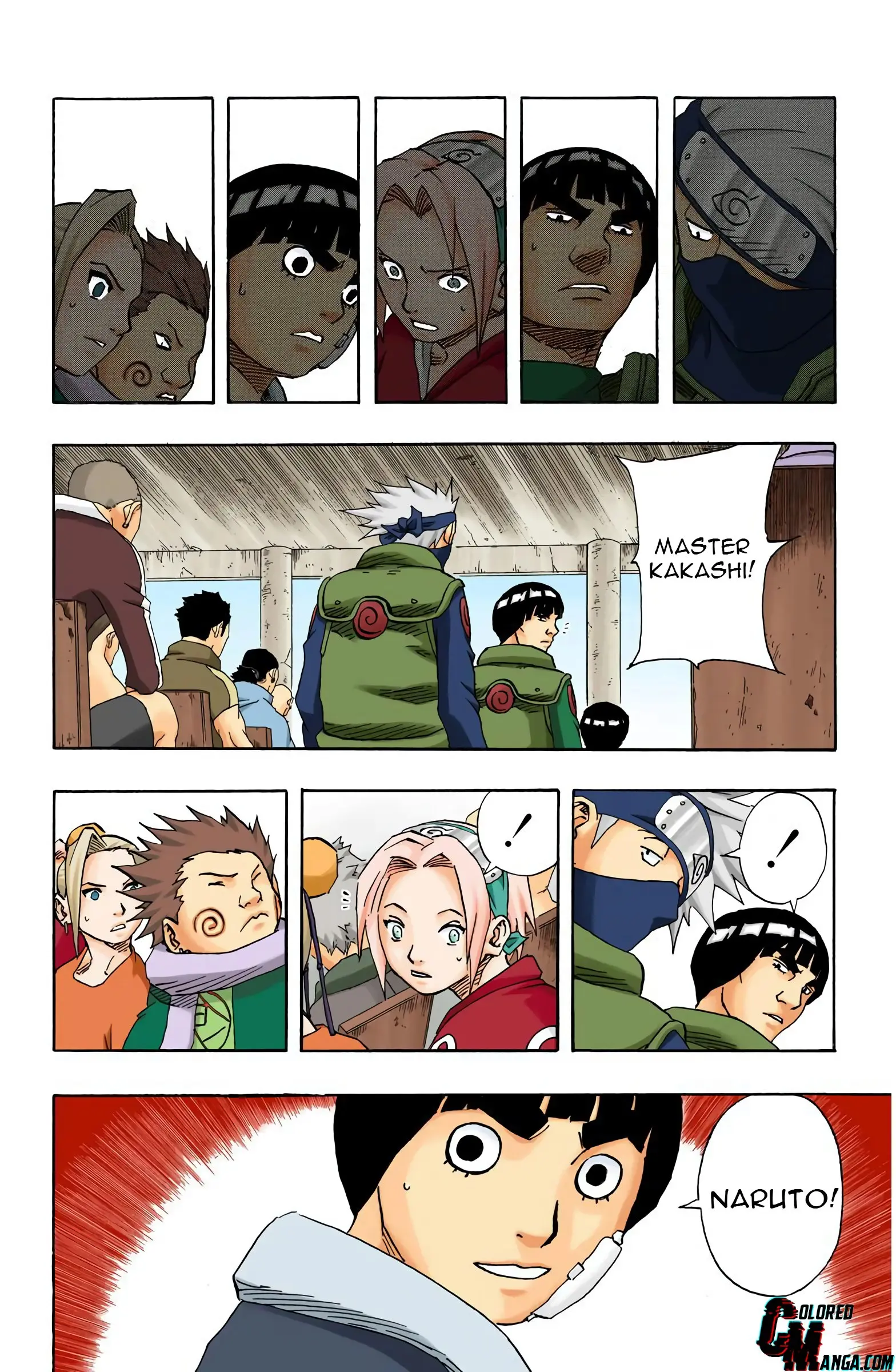 Naruto Colored Manga Online, chapter 112, page 16