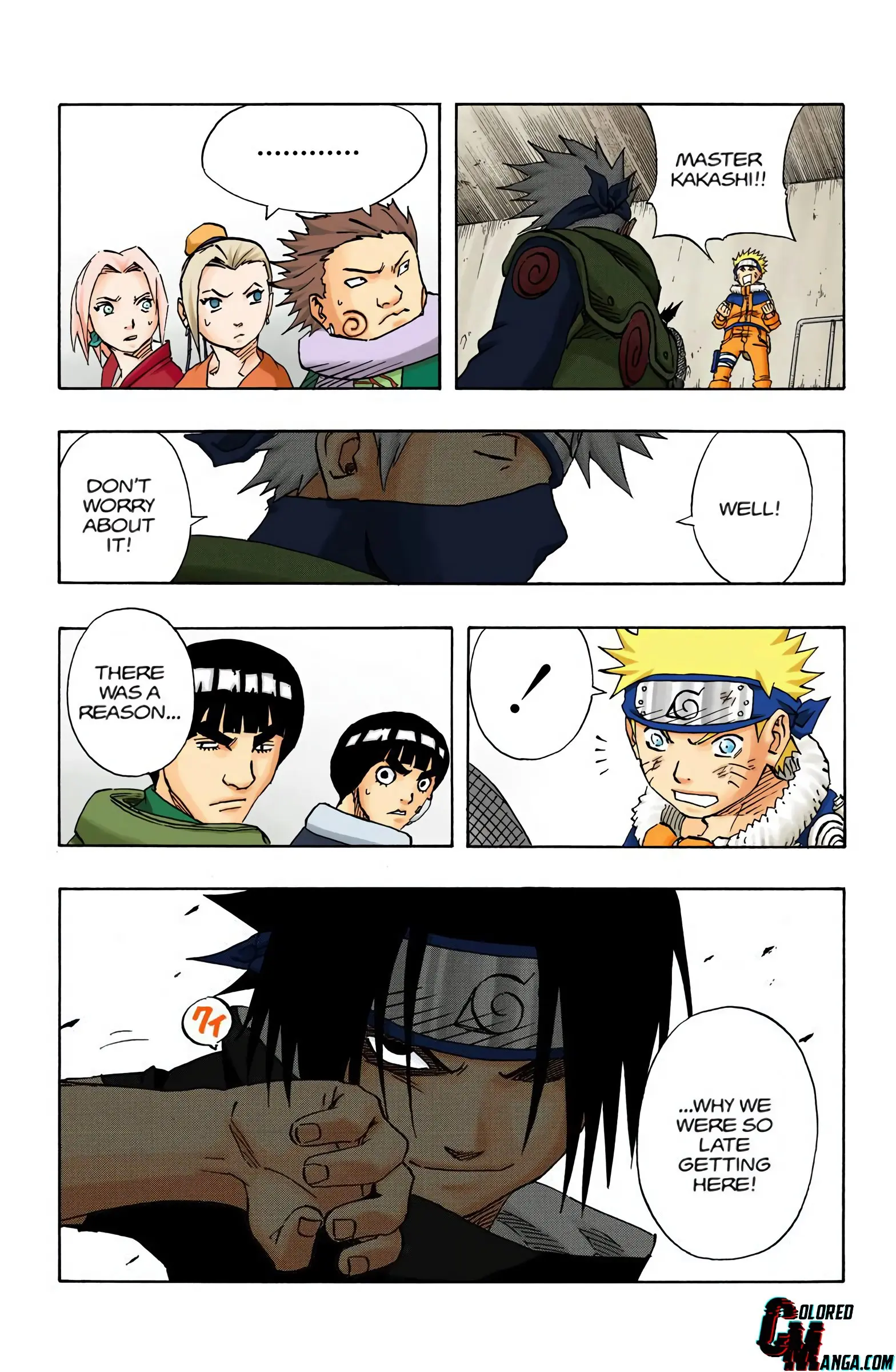 Naruto Colored Manga Online, chapter 112, page 19
