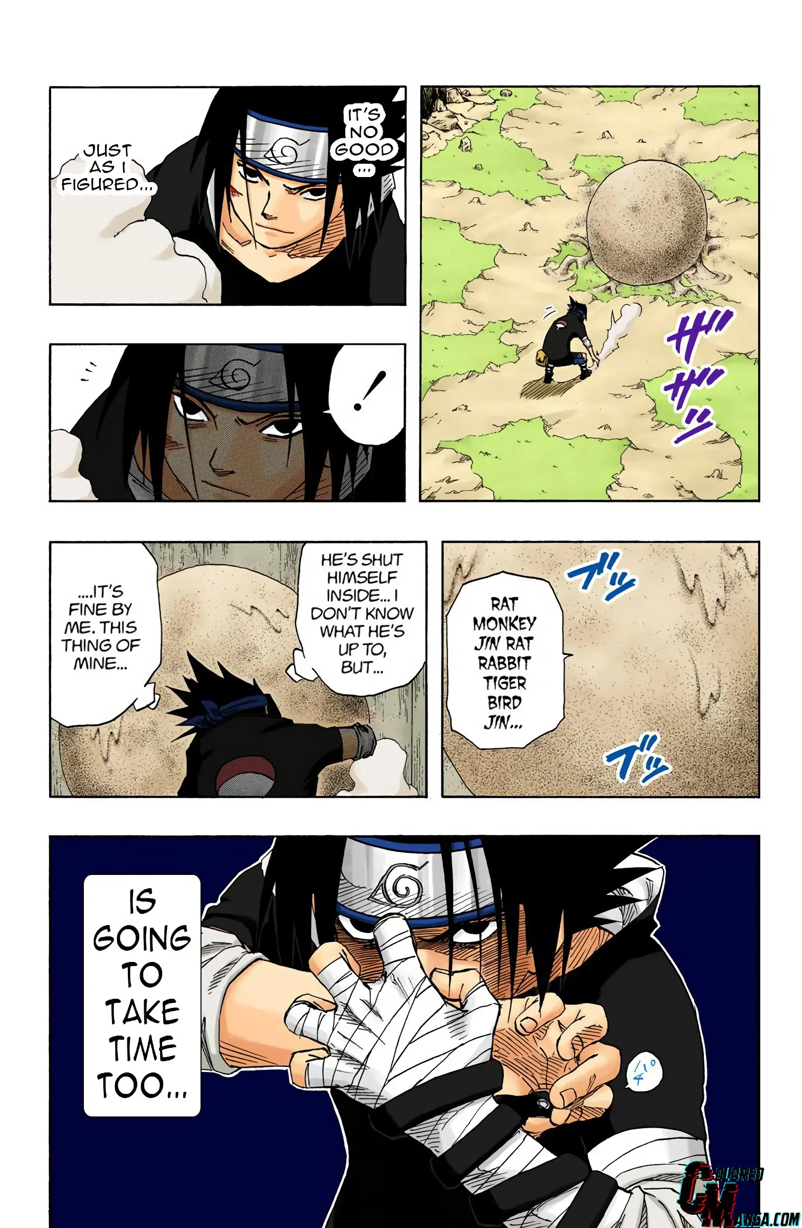 Naruto Colored Manga Online, chapter 113, page 3