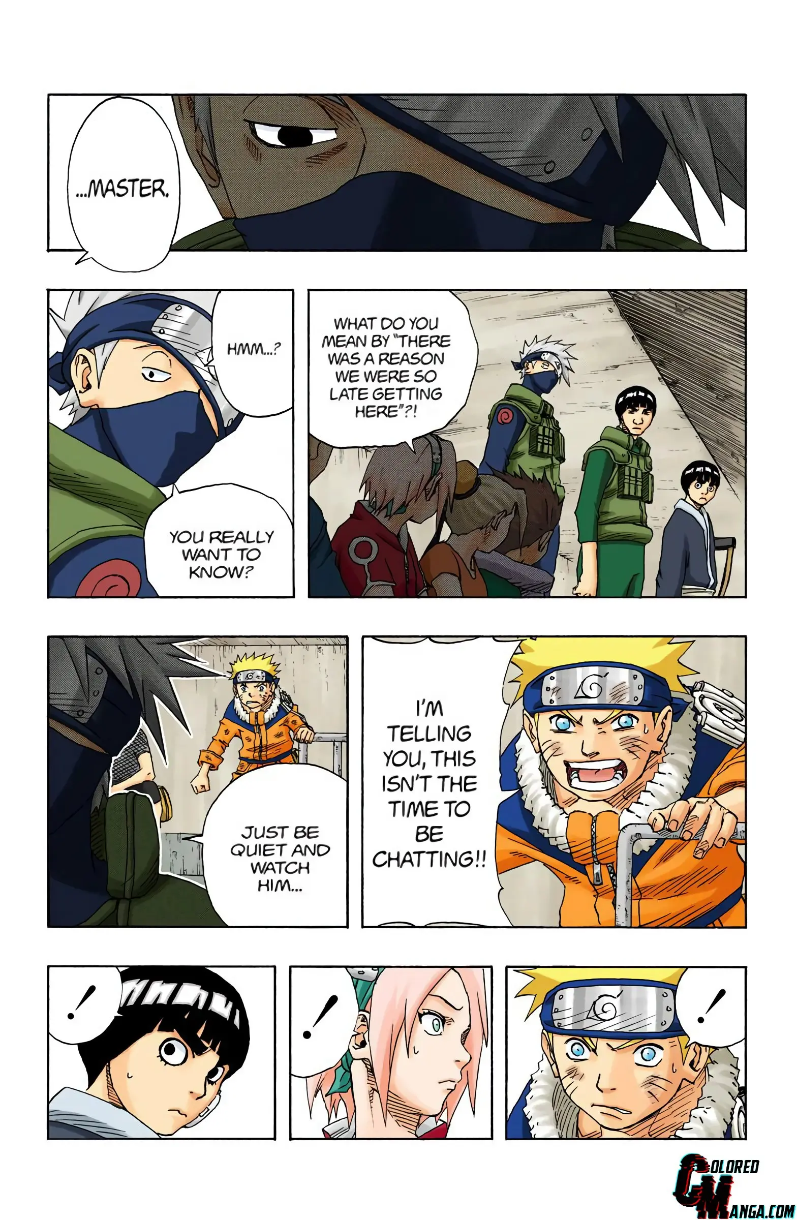 Naruto Colored Manga Online, chapter 113, page 4