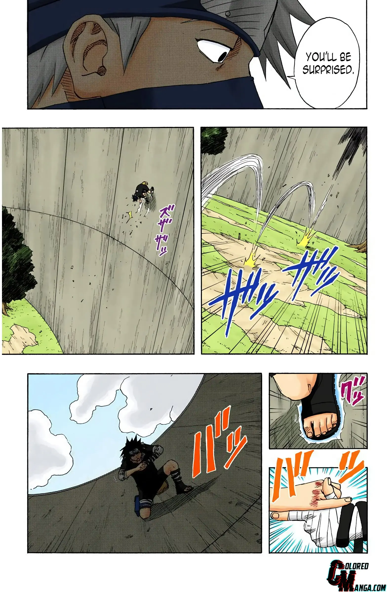 Naruto Colored Manga Online, chapter 113, page 5