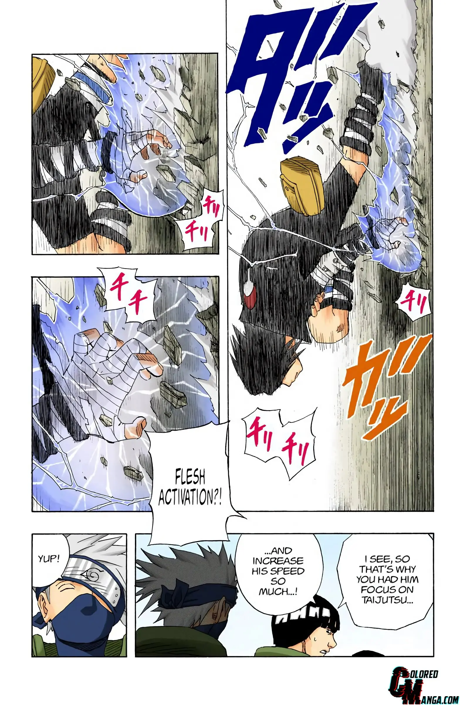 Naruto Colored Manga Online, chapter 113, page 9