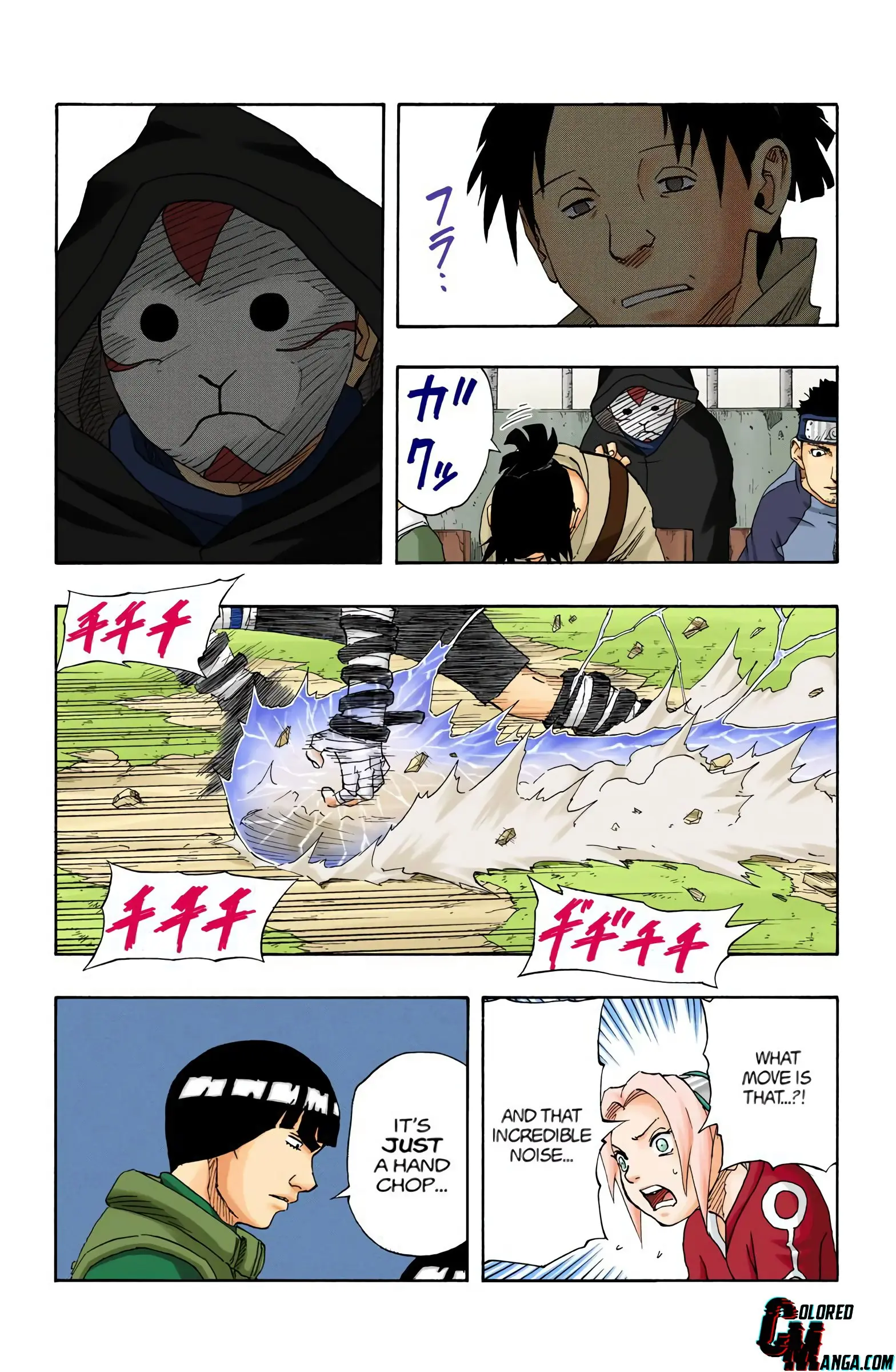 Naruto Colored Manga Online, chapter 113, page 14