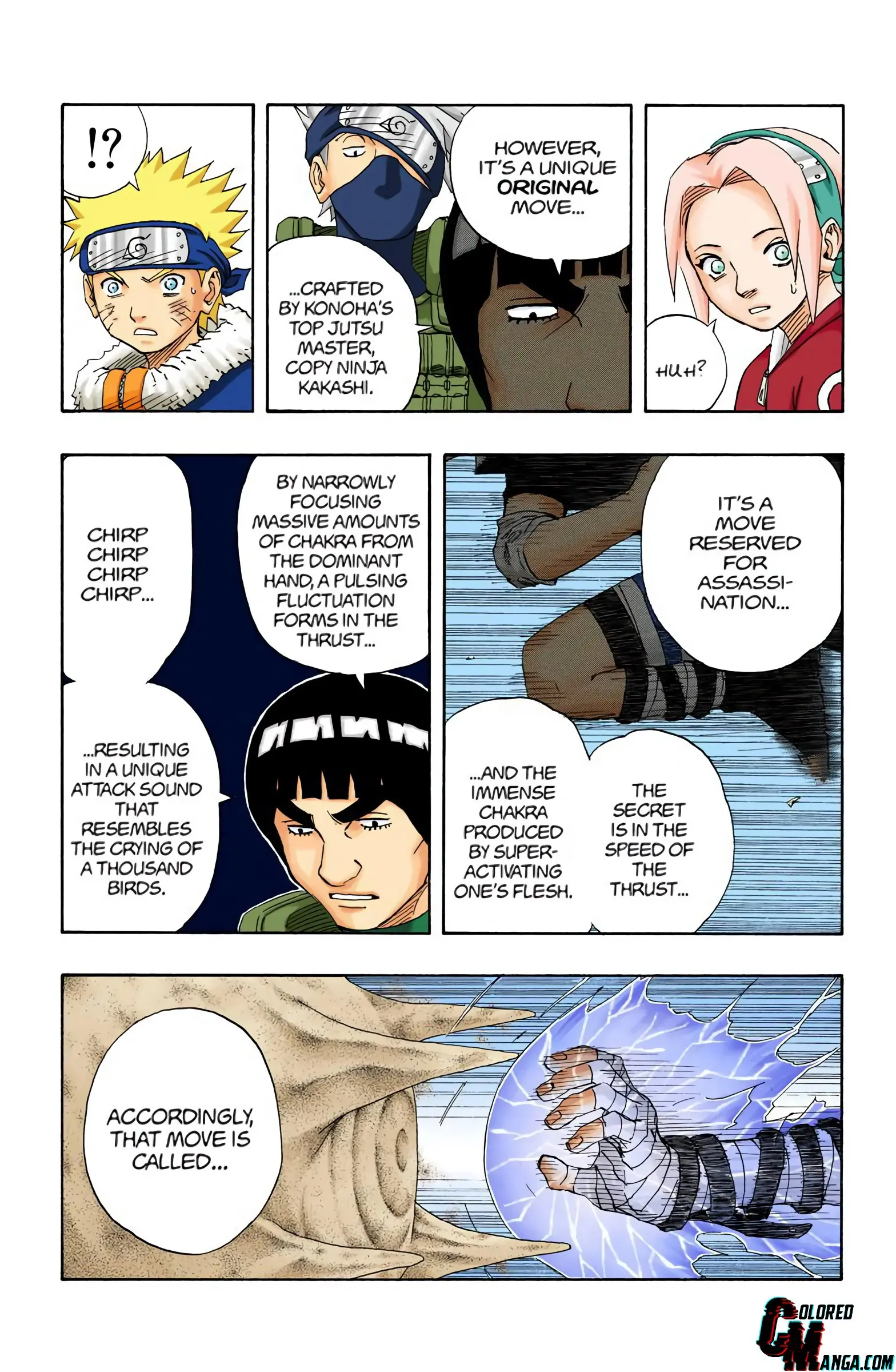 Naruto Colored Manga Online, chapter 113, page 15