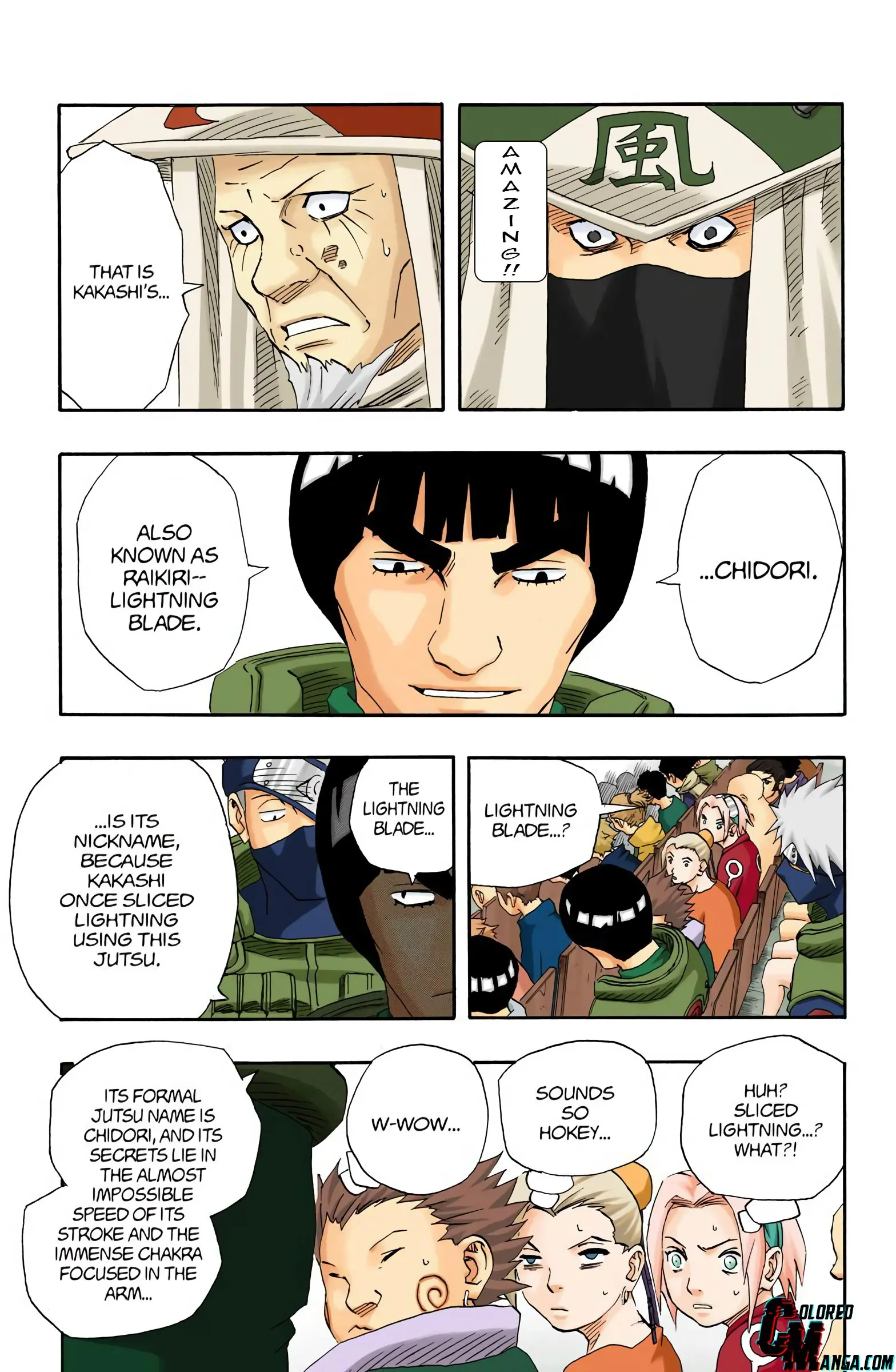 Naruto Colored Manga Online, chapter 114, page 3