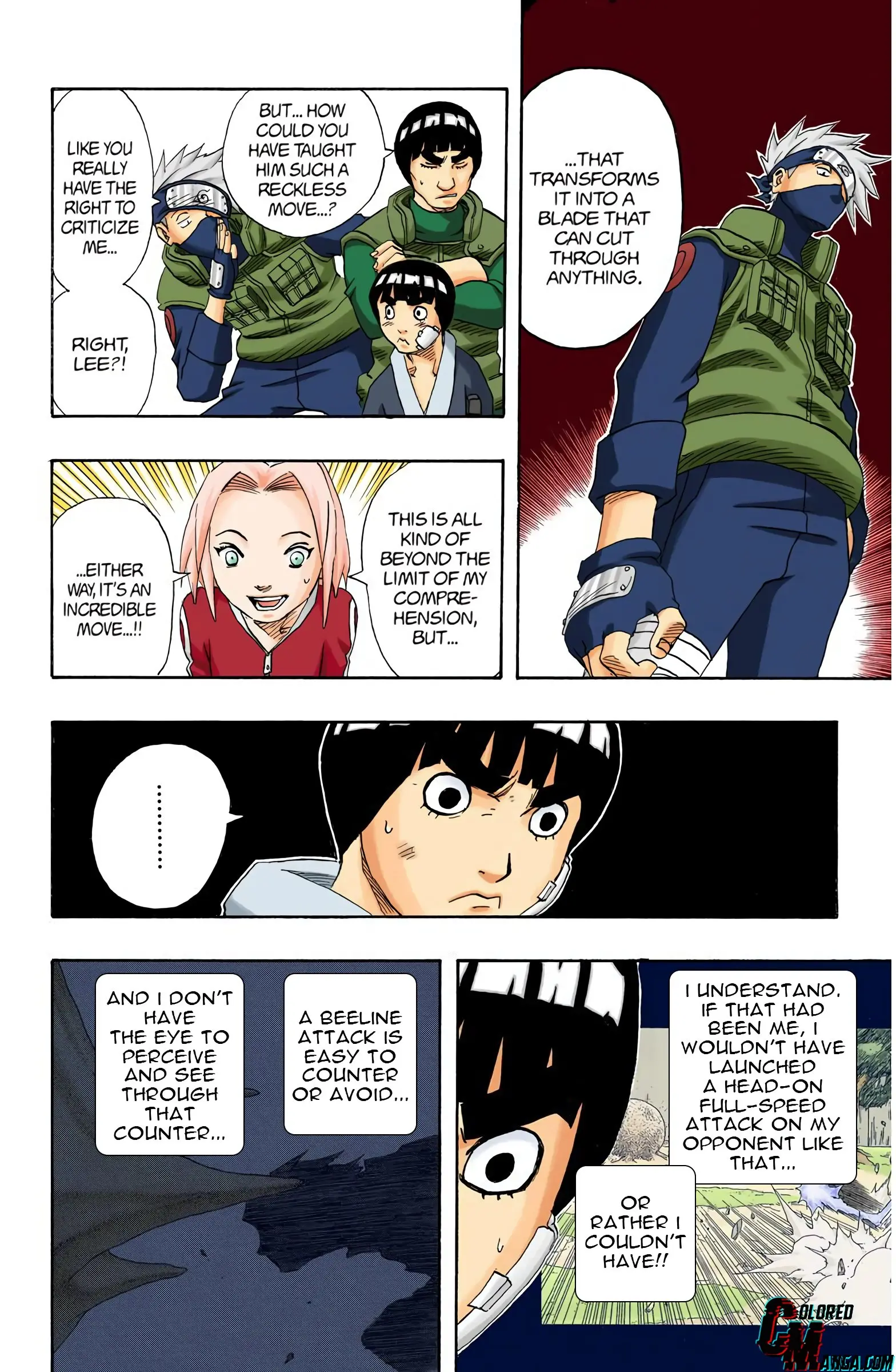 Naruto Colored Manga Online, chapter 114, page 4