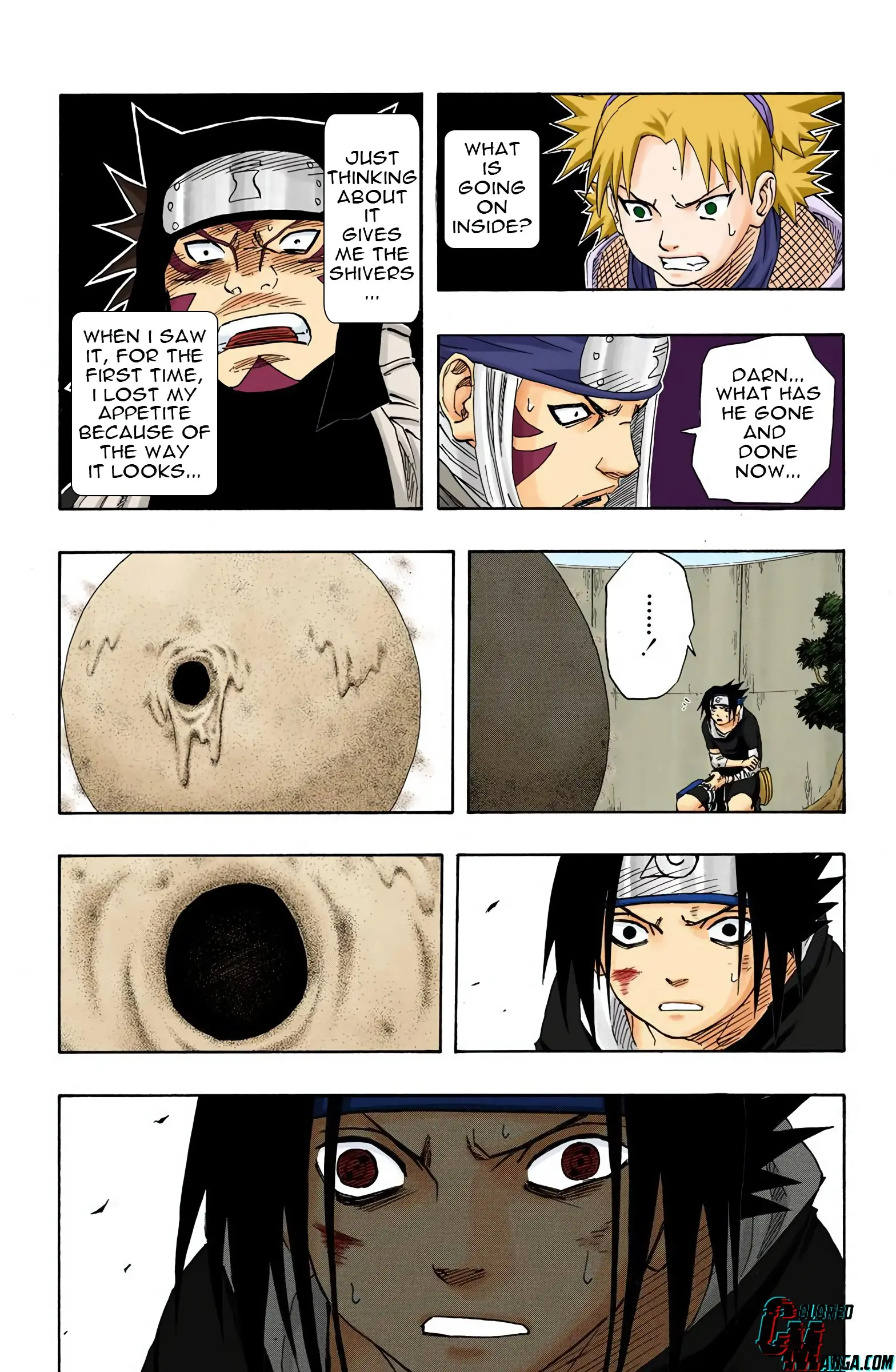 Naruto Colored Manga Online, chapter 114, page 11