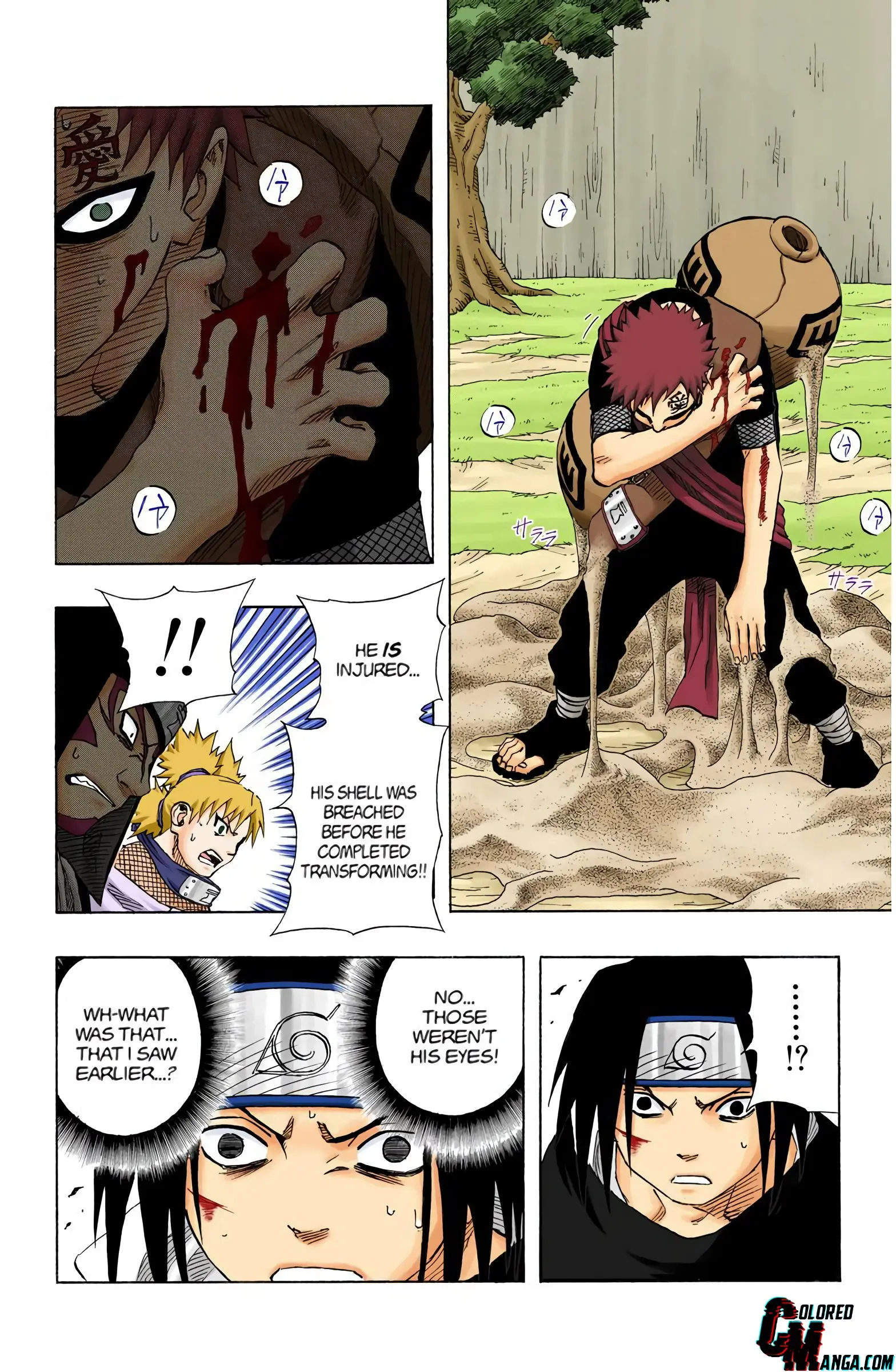 Naruto Colored Manga Online, chapter 114, page 14