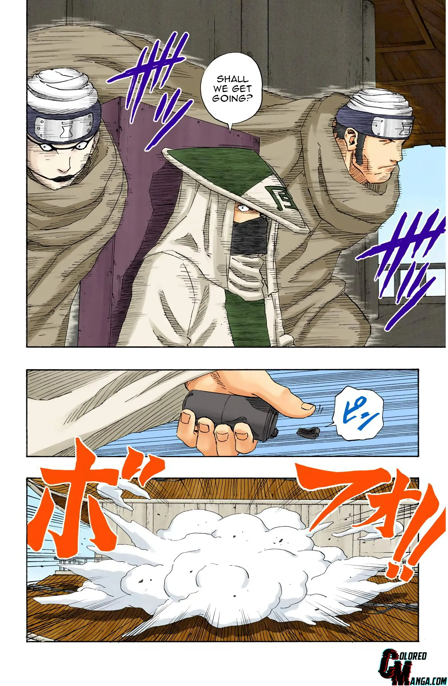 Naruto Colored Manga Online, chapter 114, page 18