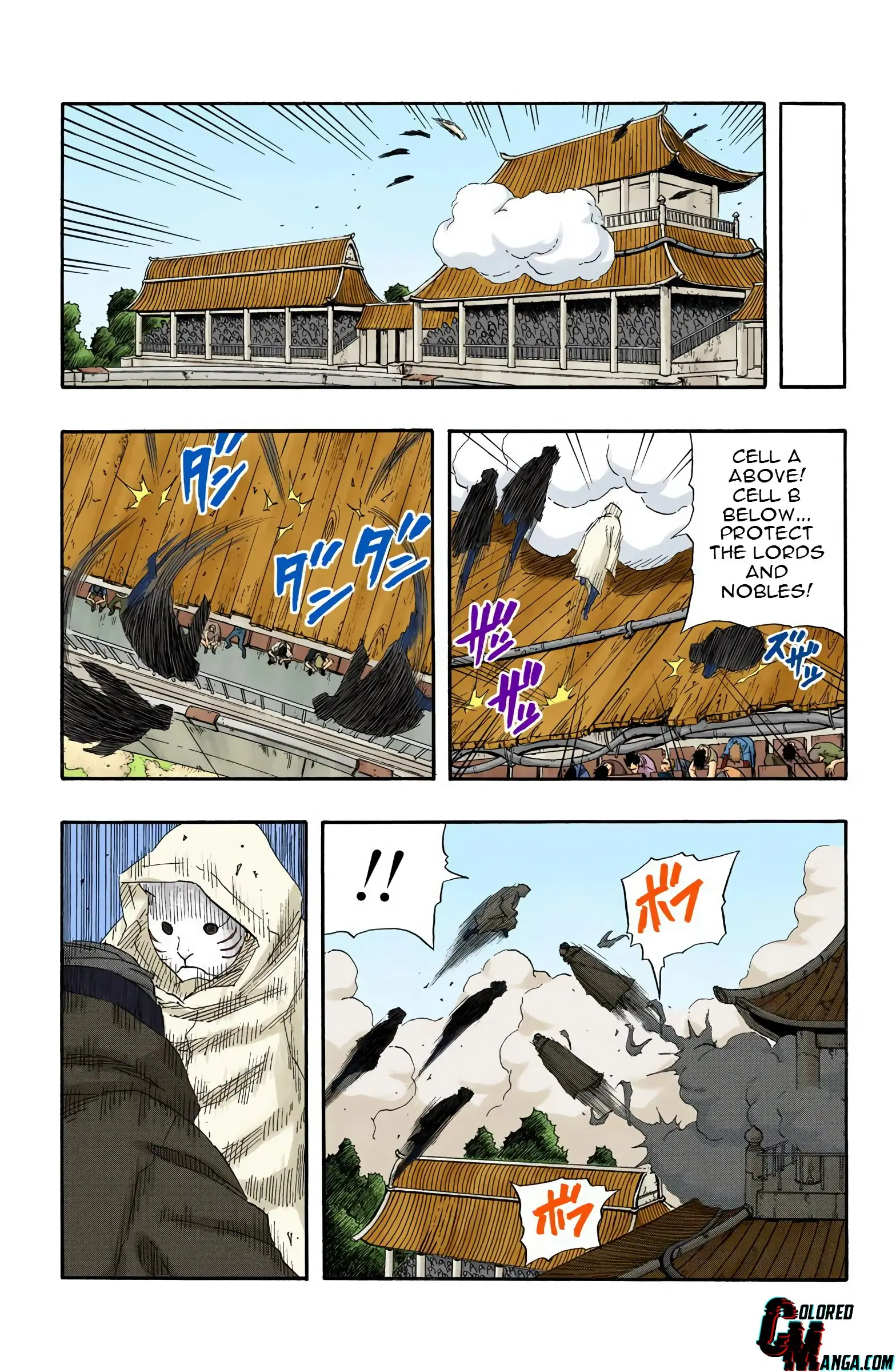 Naruto Colored Manga Online, chapter 115, page 3