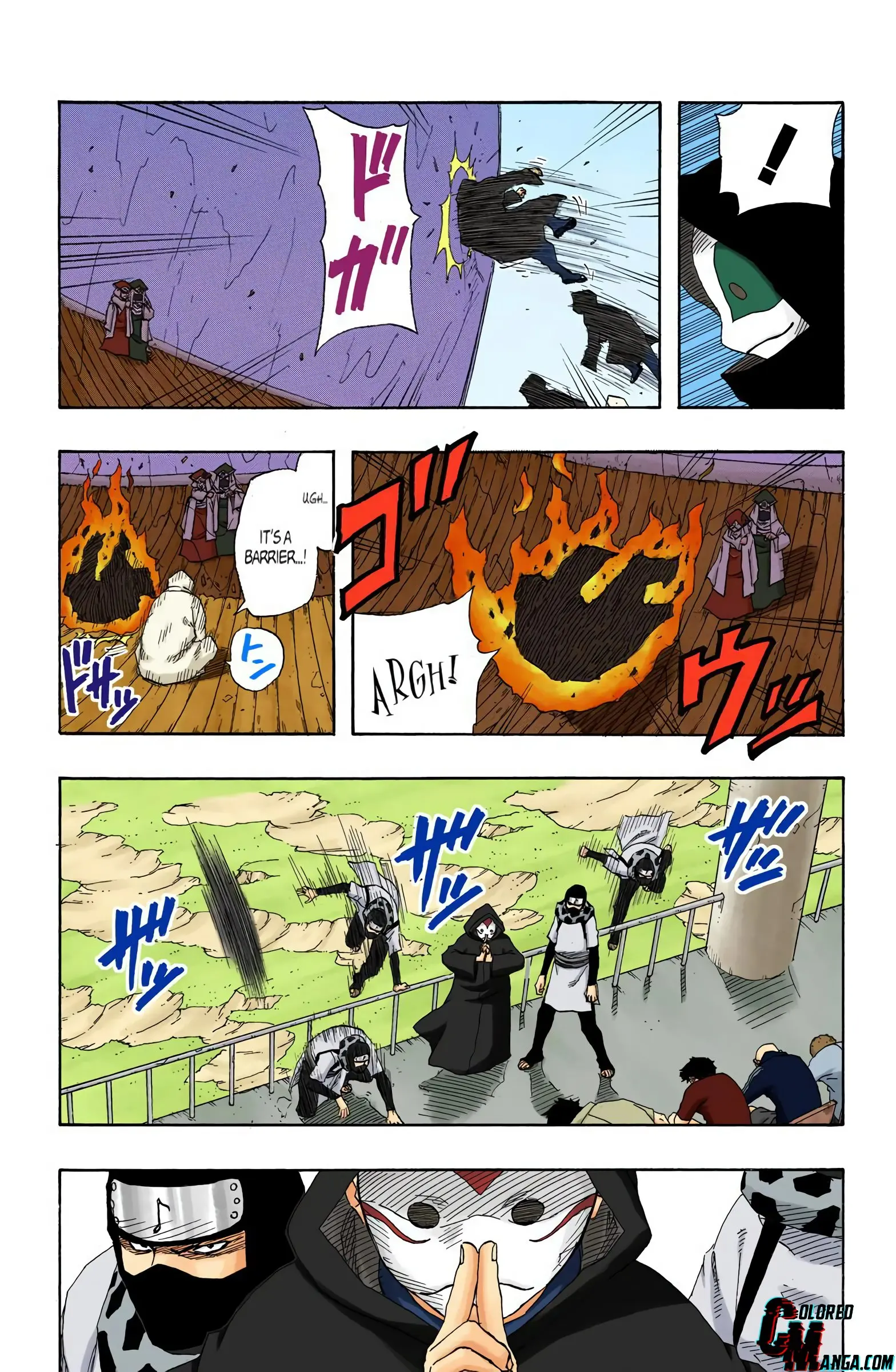 Naruto Colored Manga Online, chapter 115, page 9