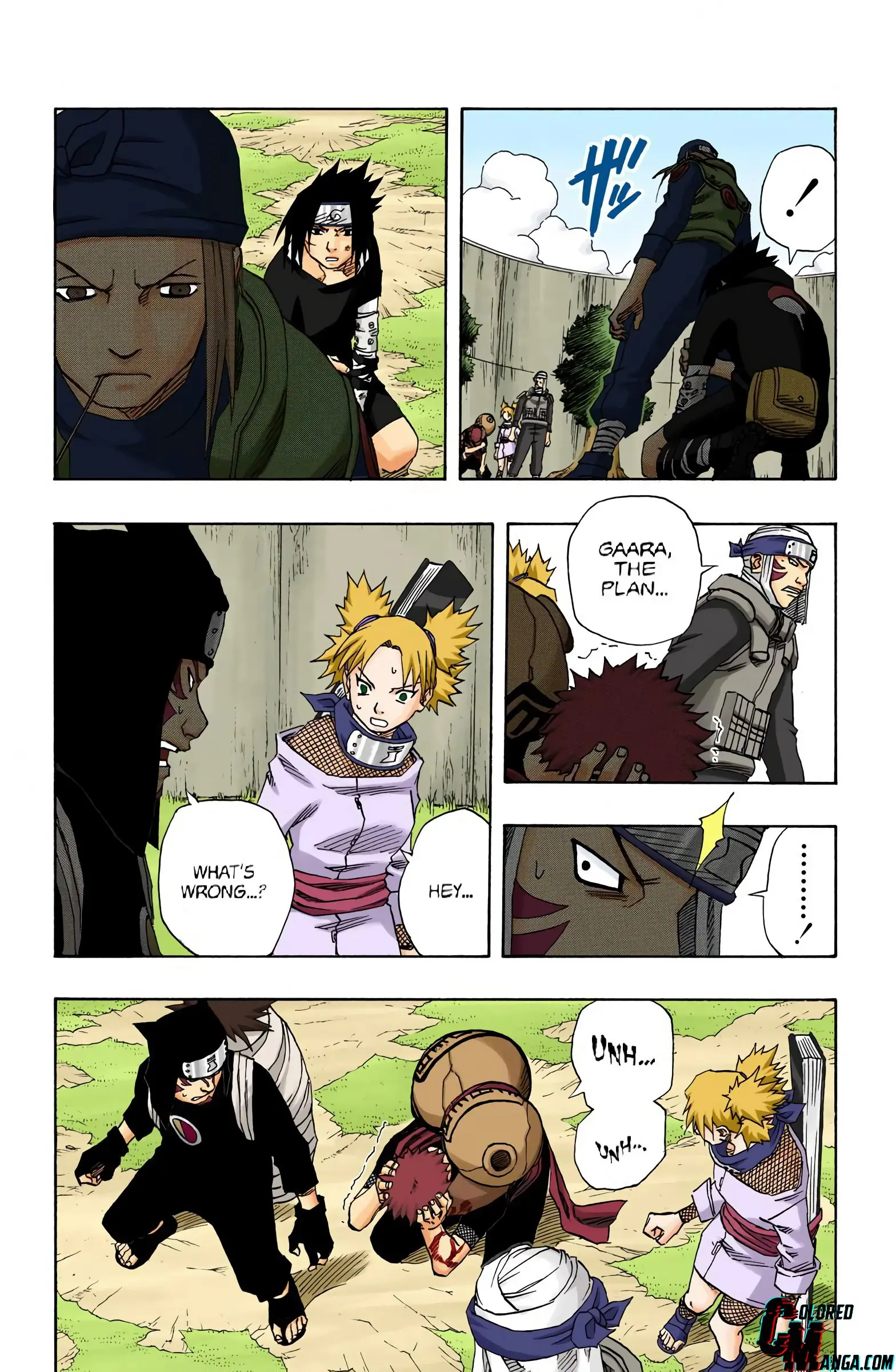 Naruto Colored Manga Online, chapter 115, page 12