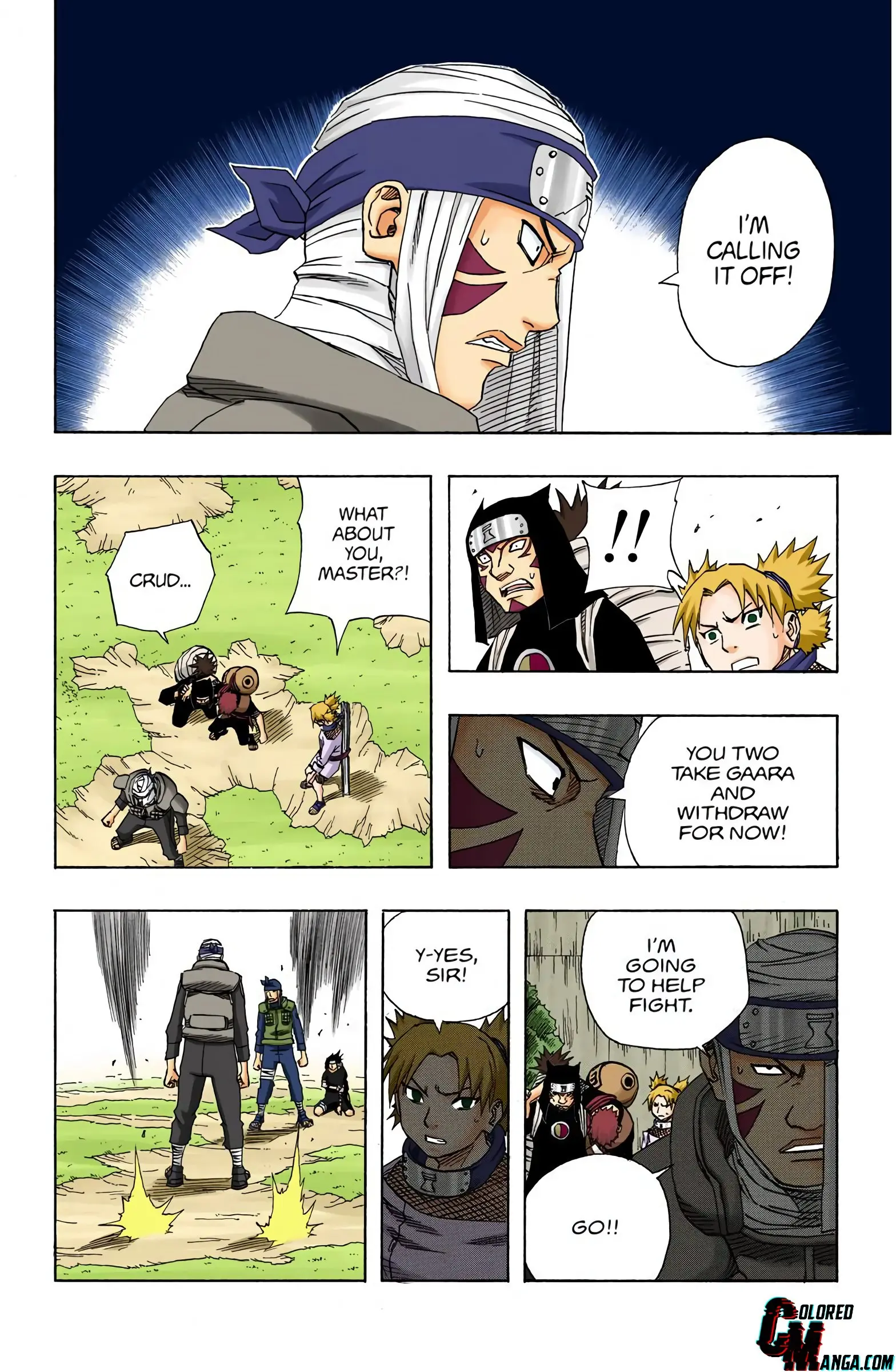 Naruto Colored Manga Online, chapter 115, page 14