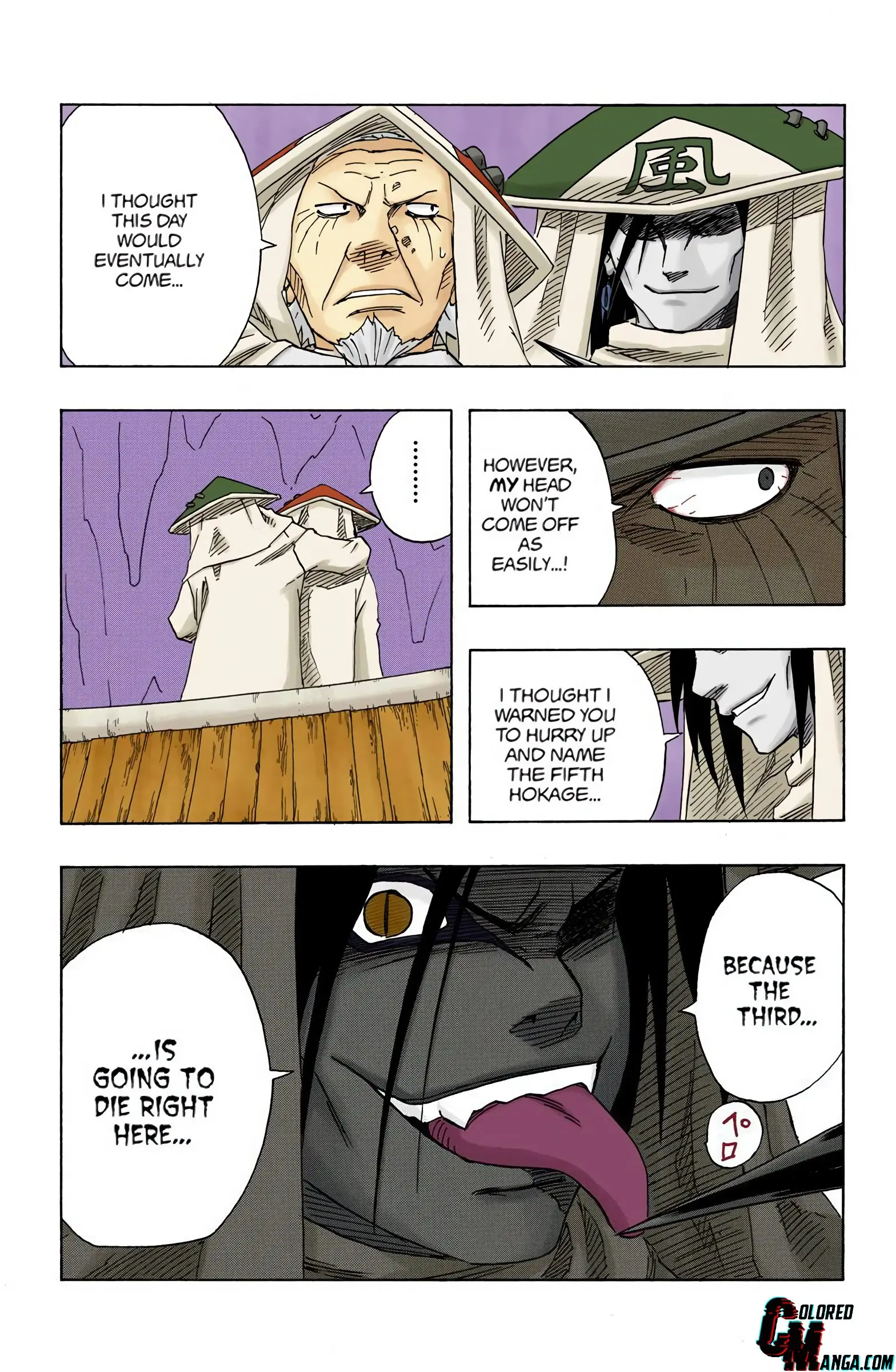 Naruto Colored Manga Online, chapter 115, page 19