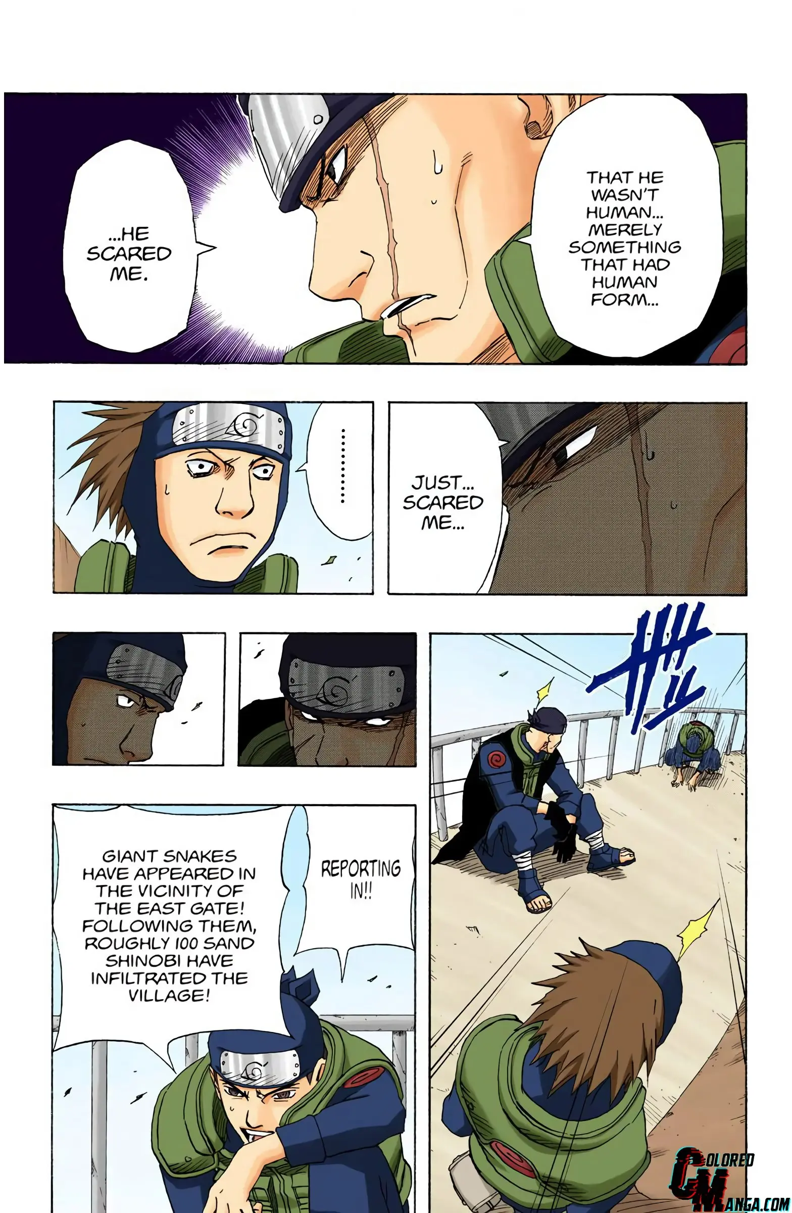 Naruto Colored Manga Online, chapter 116, page 4