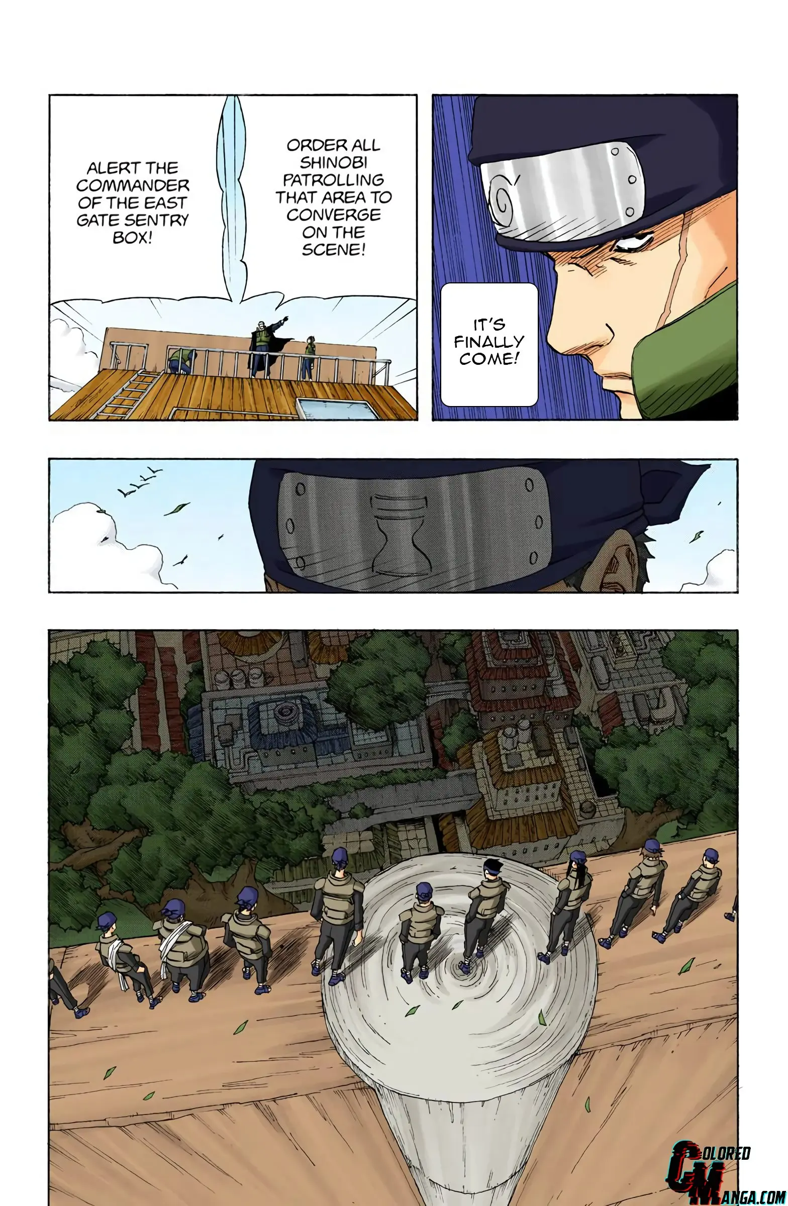 Naruto Colored Manga Online, chapter 116, page 5