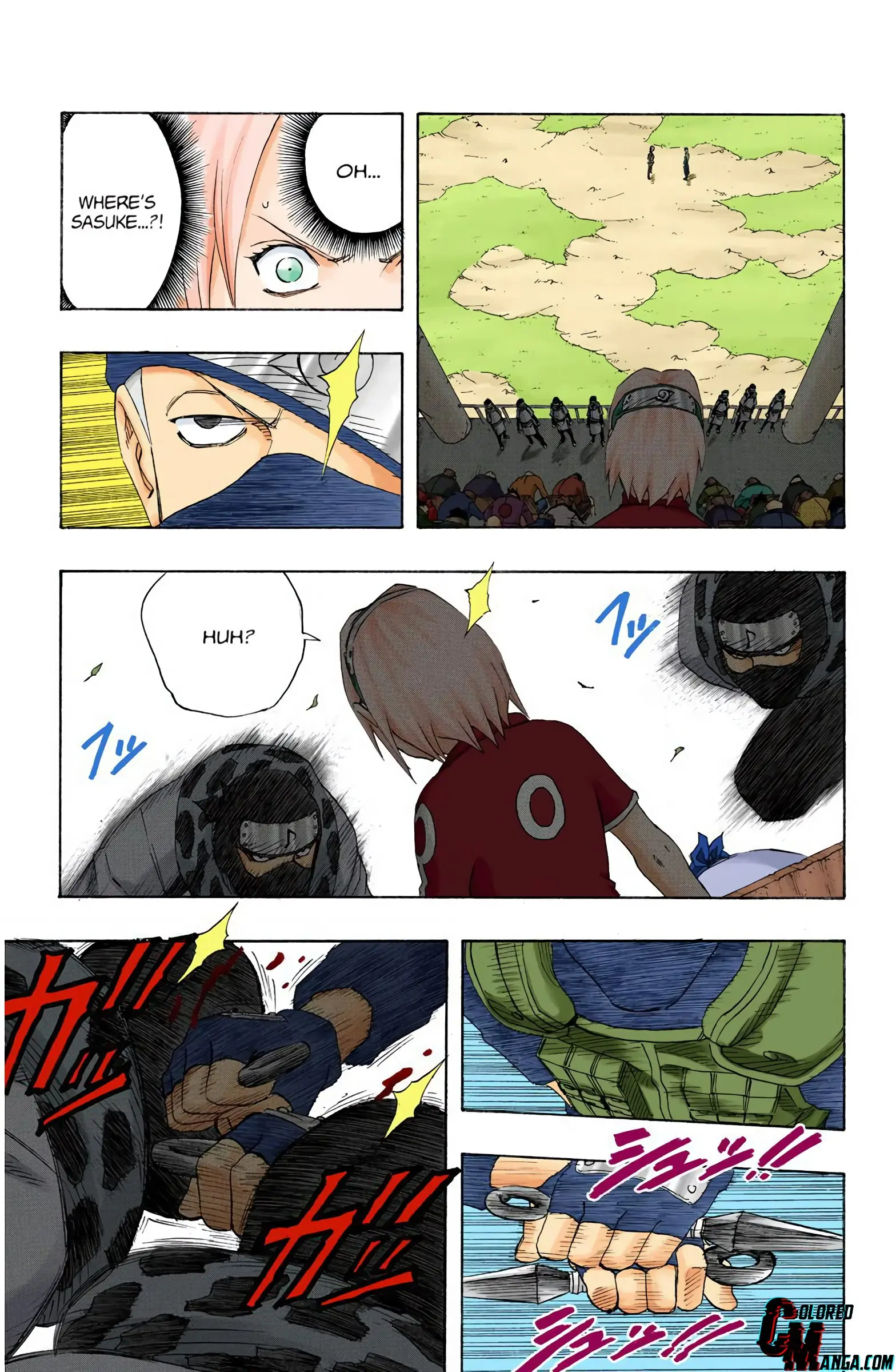 Naruto Colored Manga Online, chapter 116, page 8