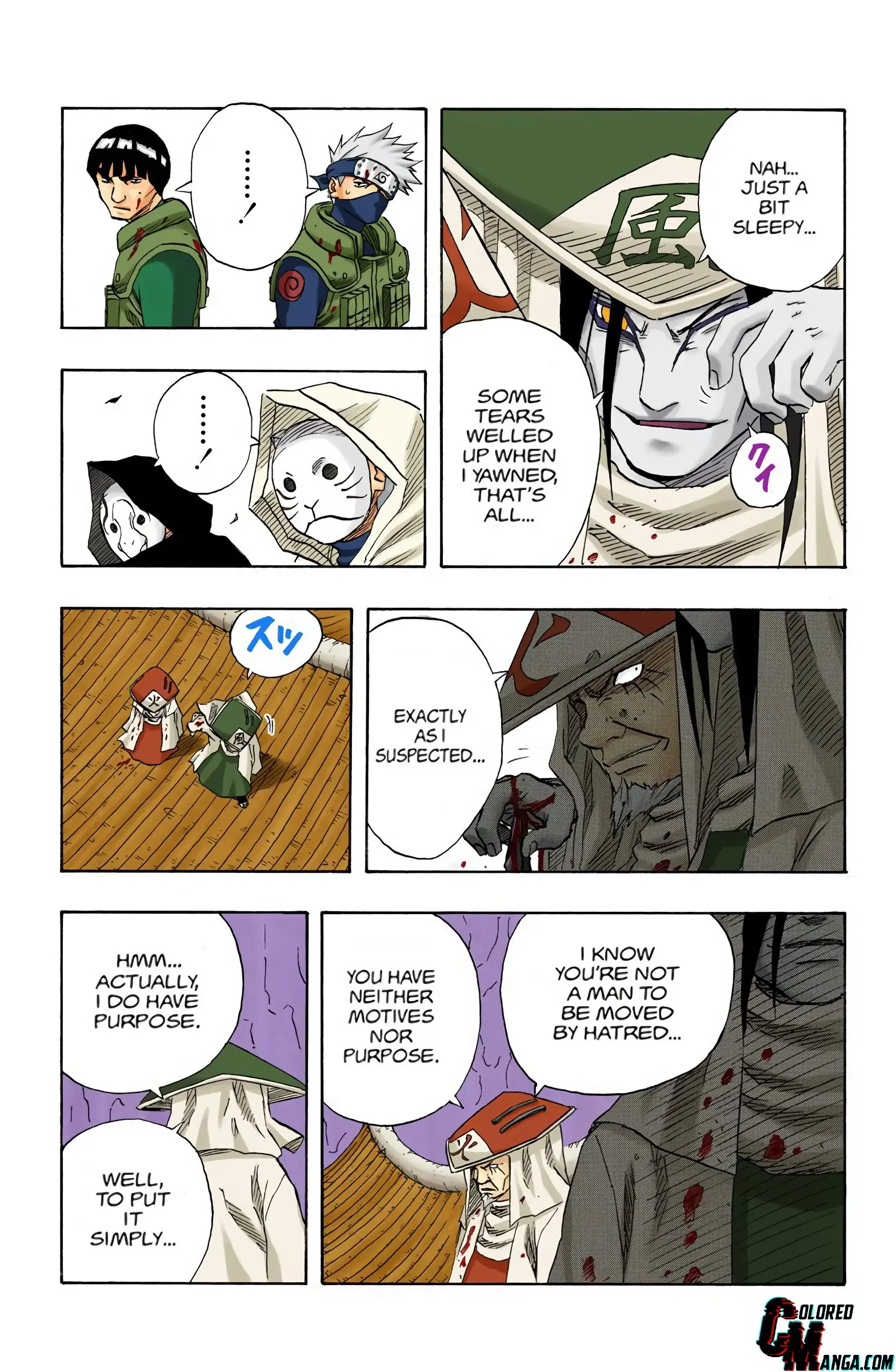 Naruto Colored Manga Online, chapter 116, page 14