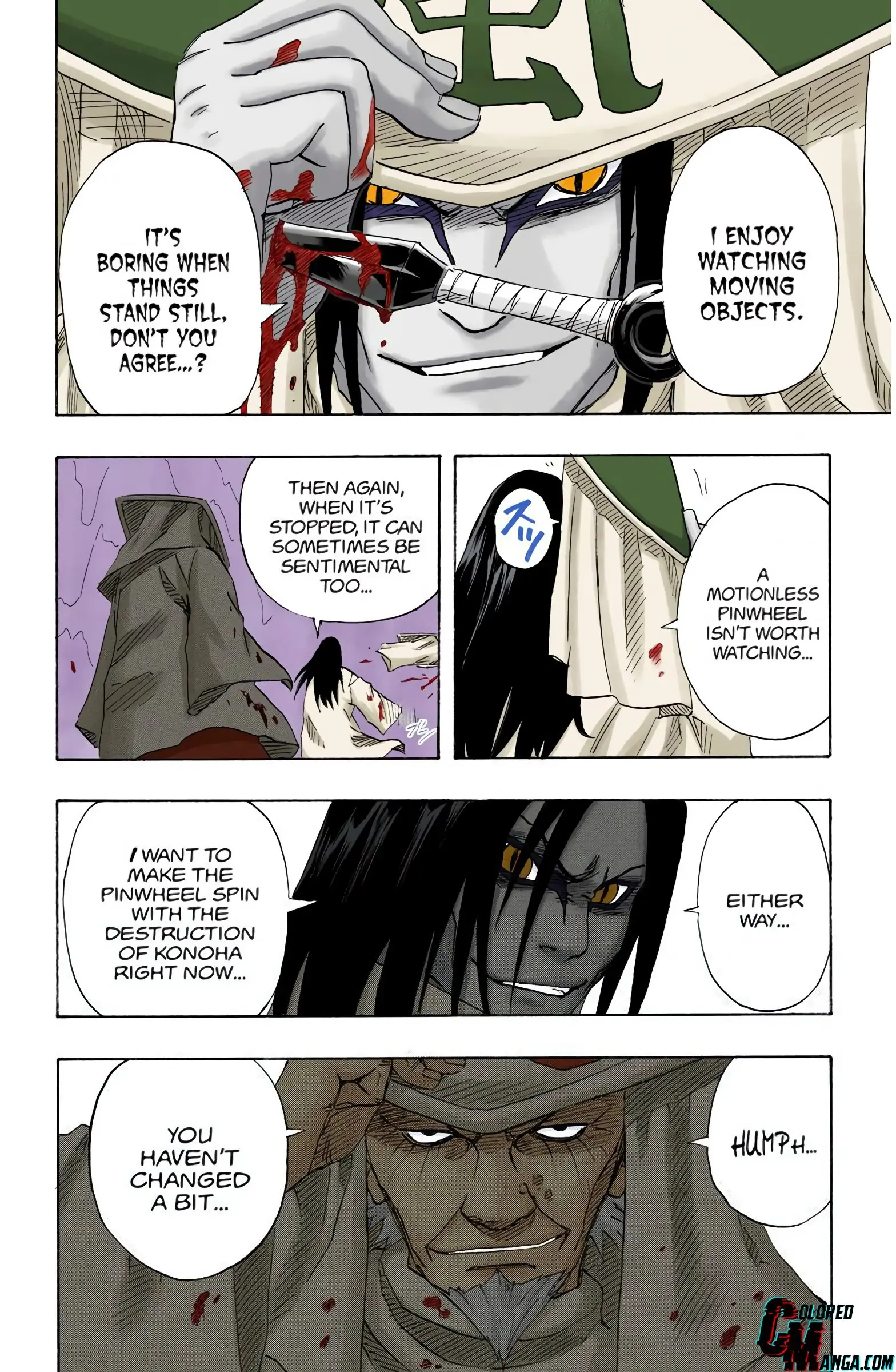 Naruto Colored Manga Online, chapter 116, page 15