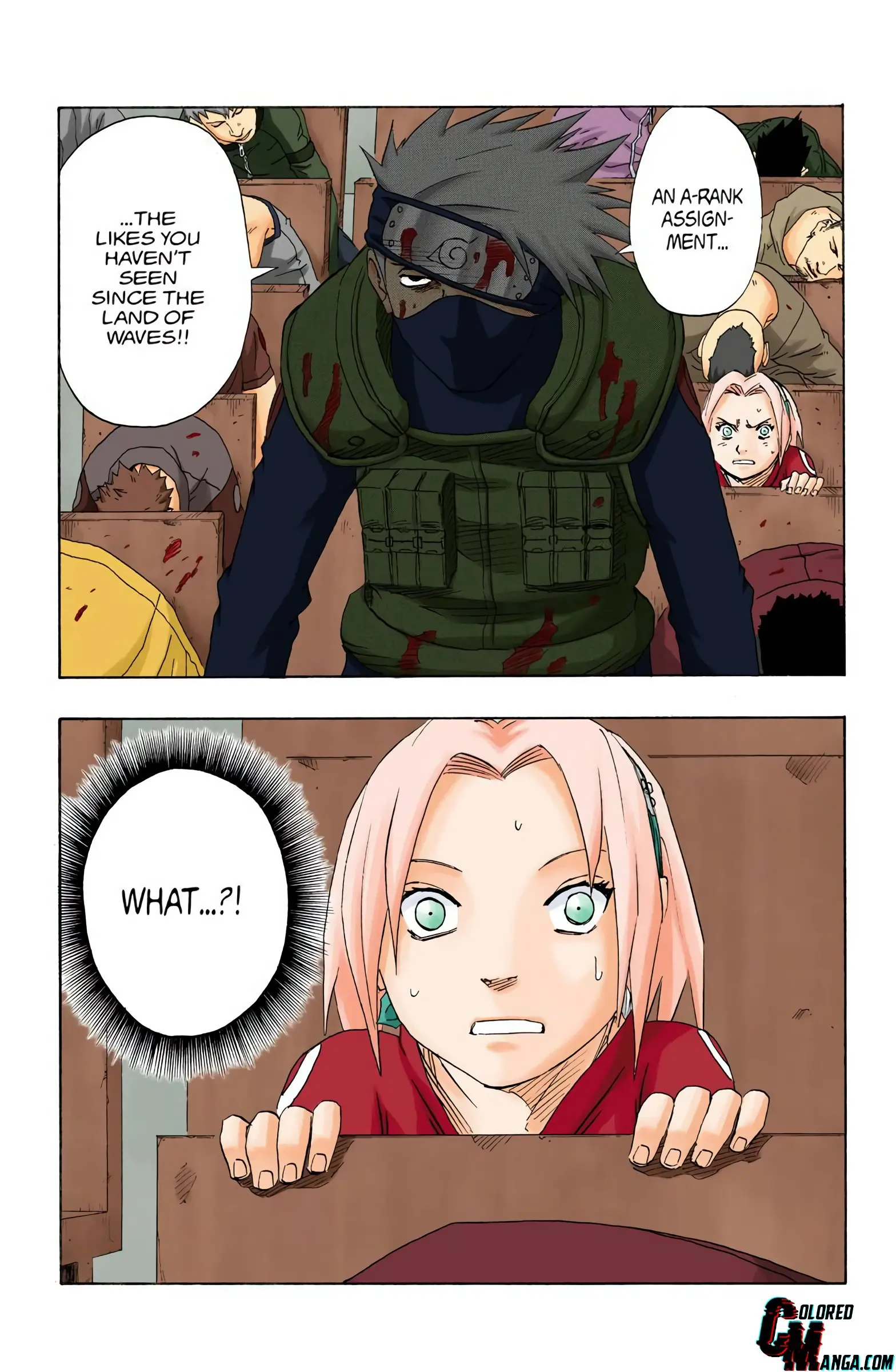 Naruto Colored Manga Online, chapter 116, page 18