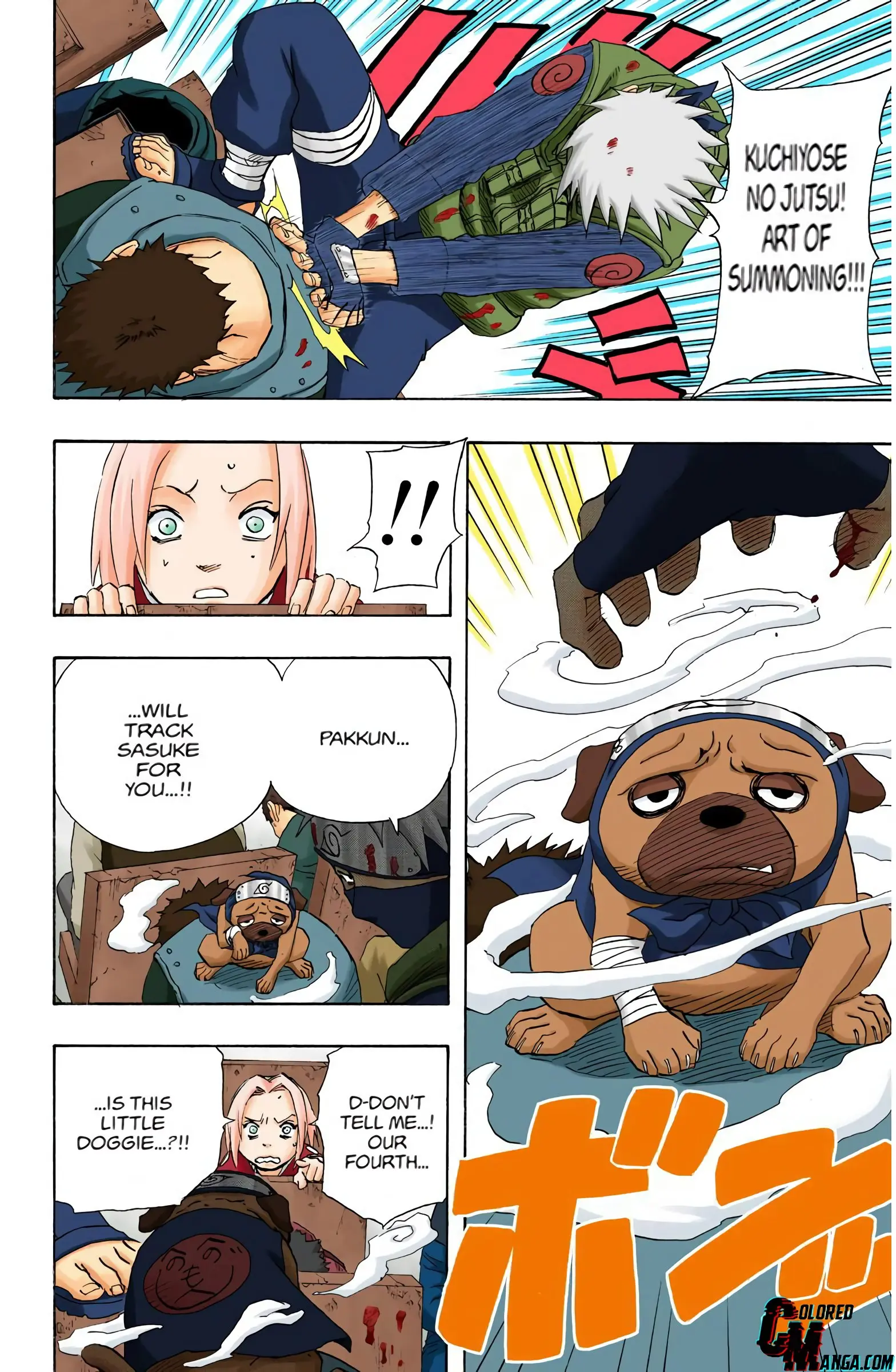 Naruto Colored Manga Online, chapter 117, page 4