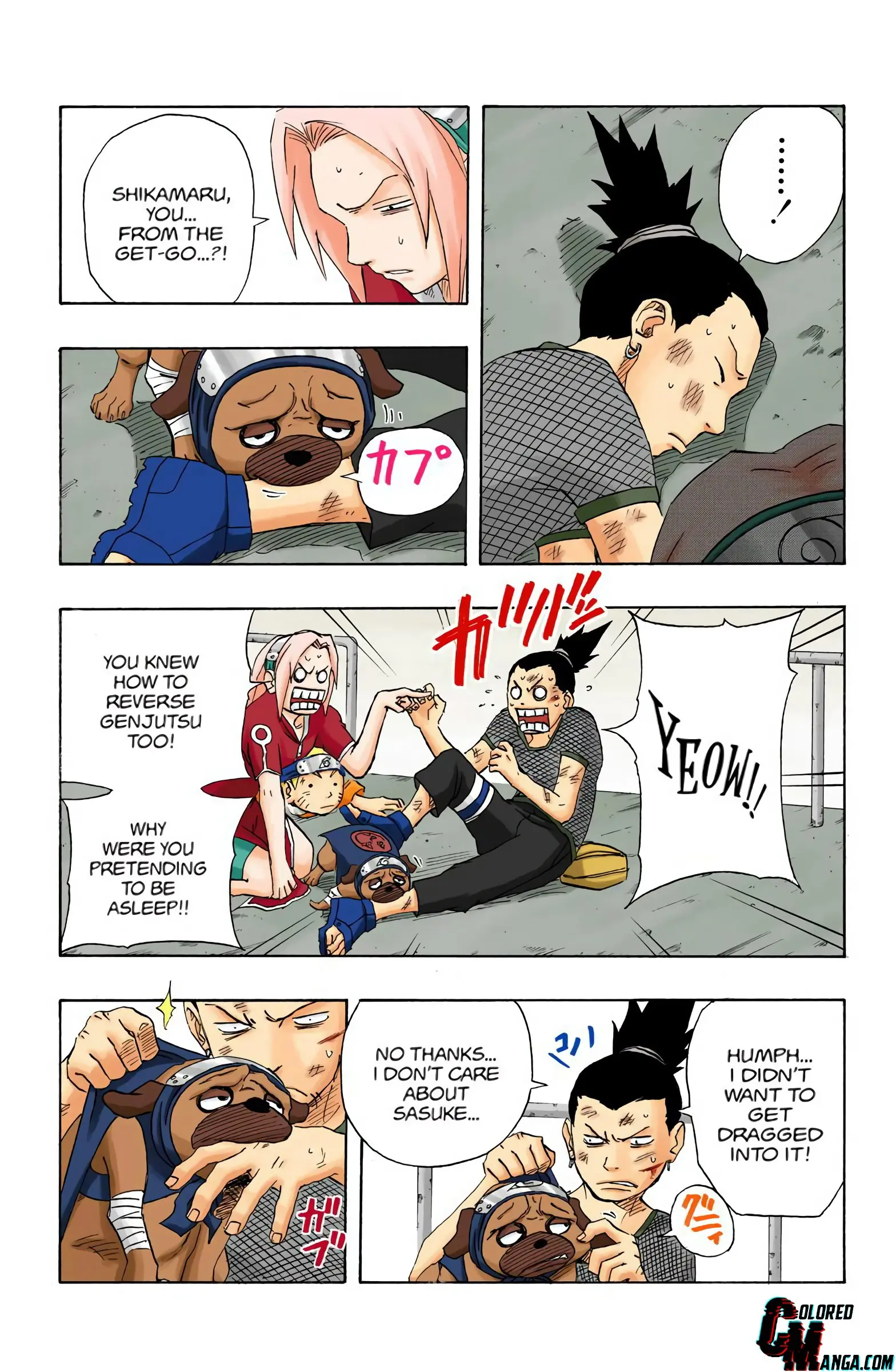 Naruto Colored Manga Online, chapter 117, page 7