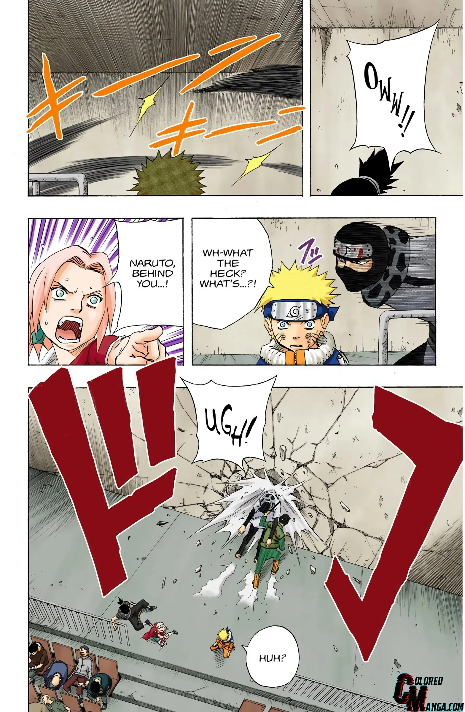 Naruto Colored Manga Online, chapter 117, page 8