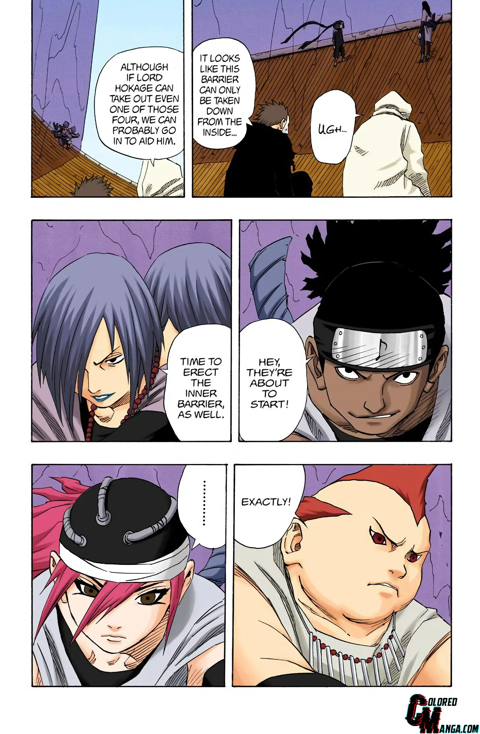 Naruto Colored Manga Online, chapter 117, page 13