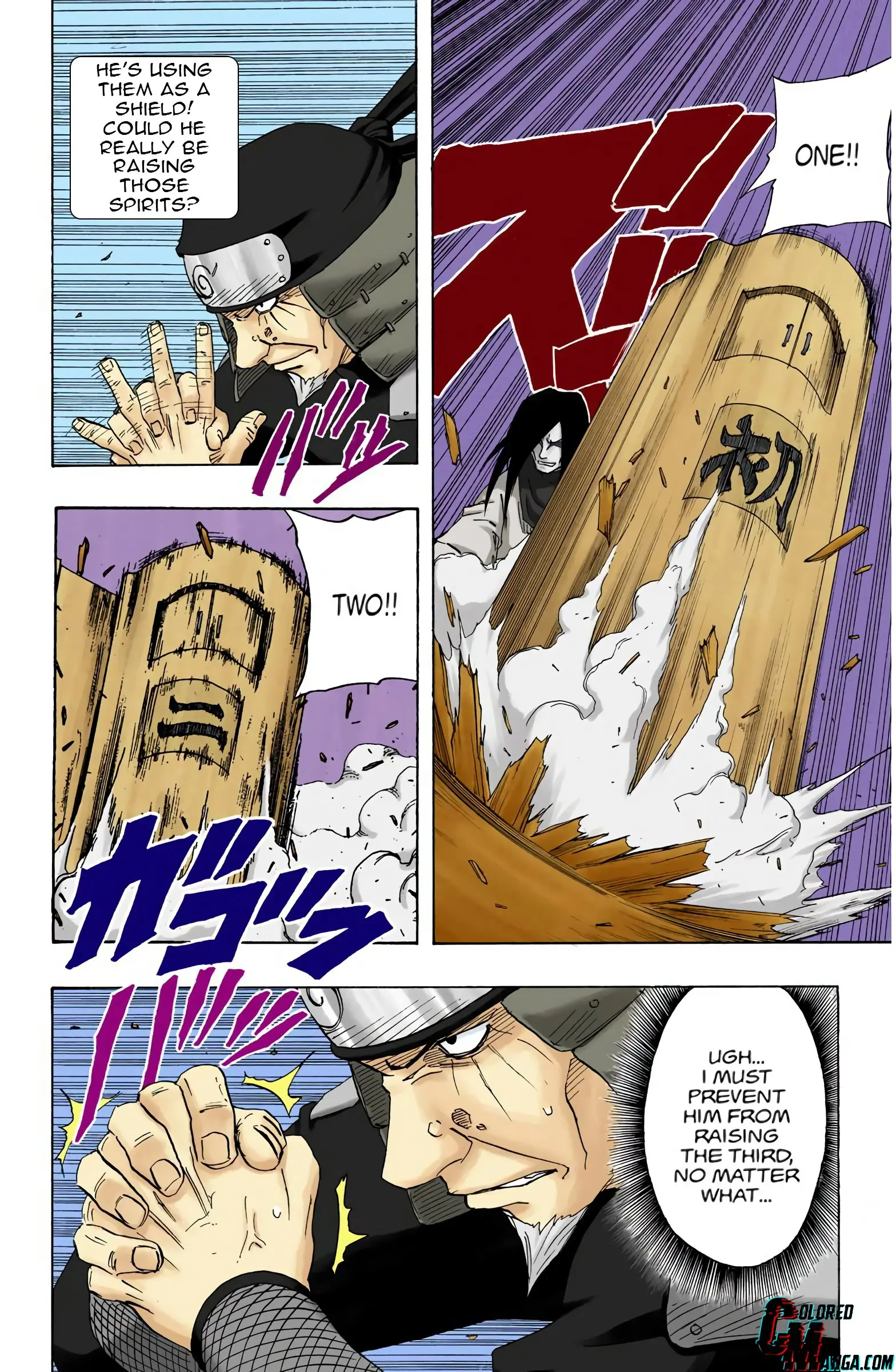 Naruto Colored Manga Online, chapter 117, page 18