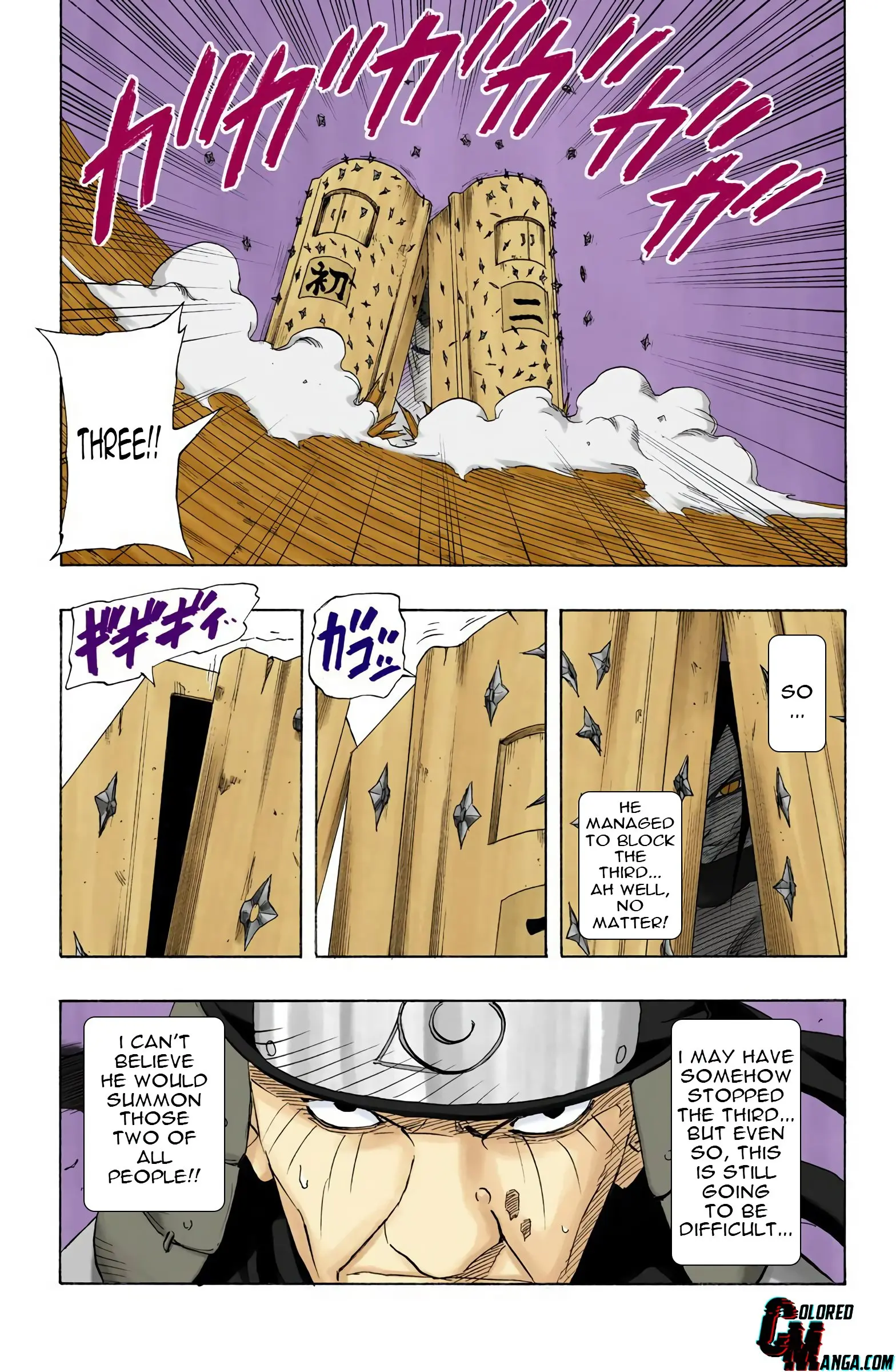 Naruto Colored Manga Online, chapter 117, page 19