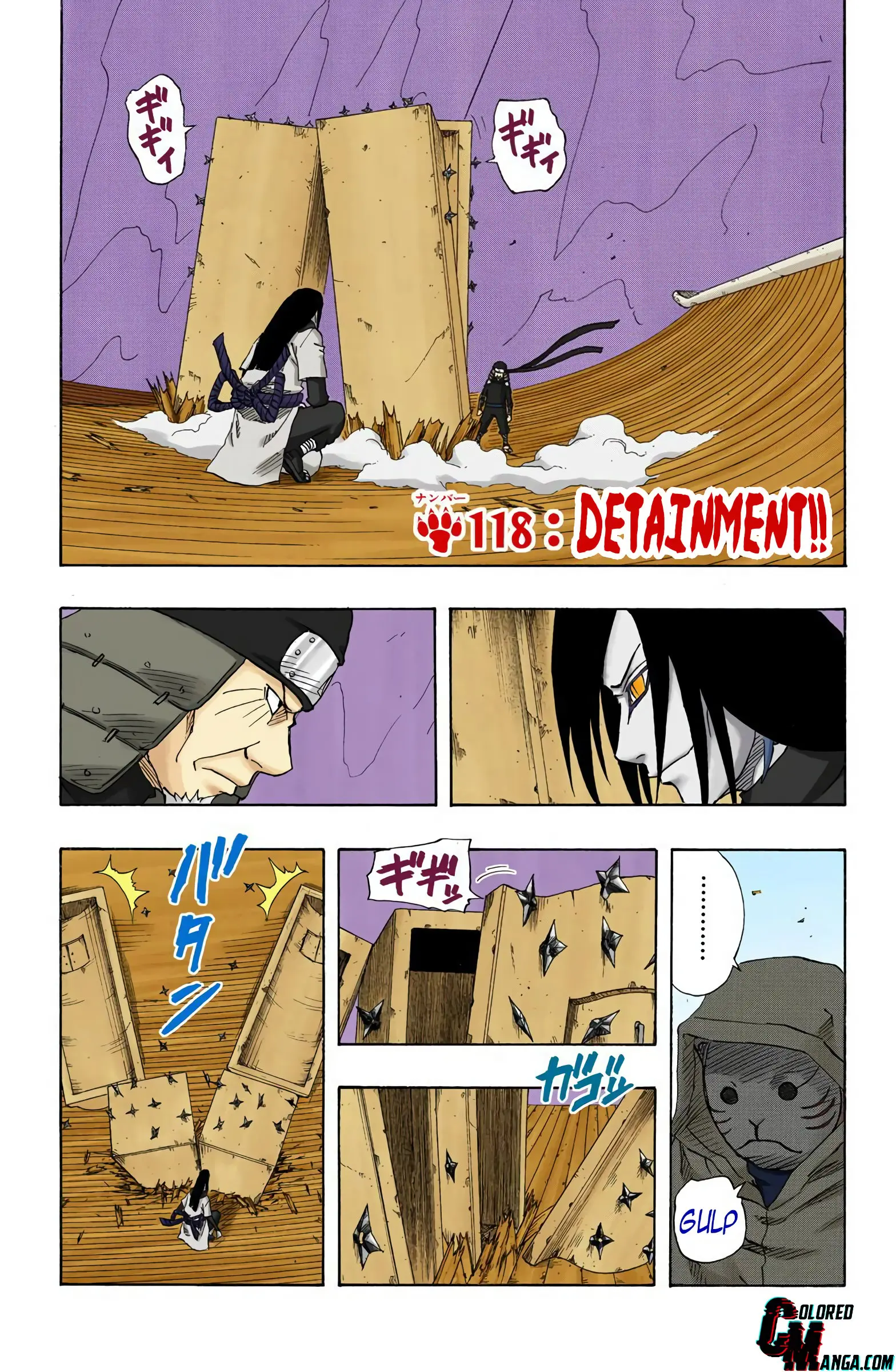 Naruto Colored Manga Online, chapter 118, page 3