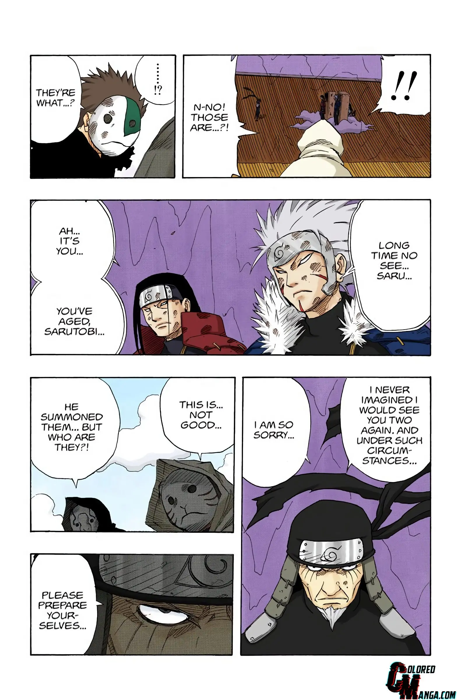 Naruto Colored Manga Online, chapter 118, page 5