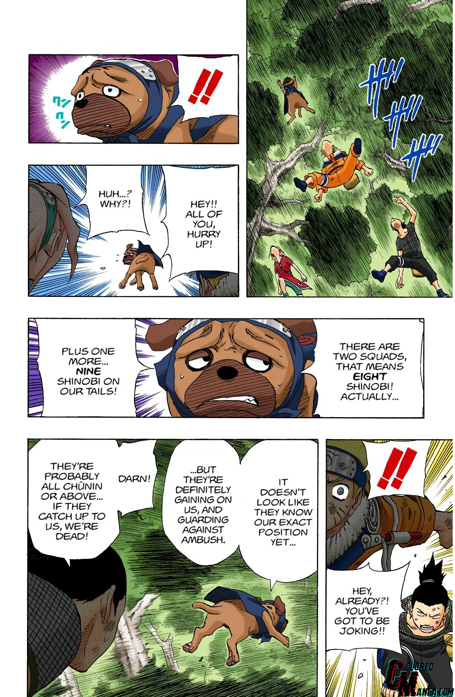 Naruto Colored Manga Online, chapter 118, page 10