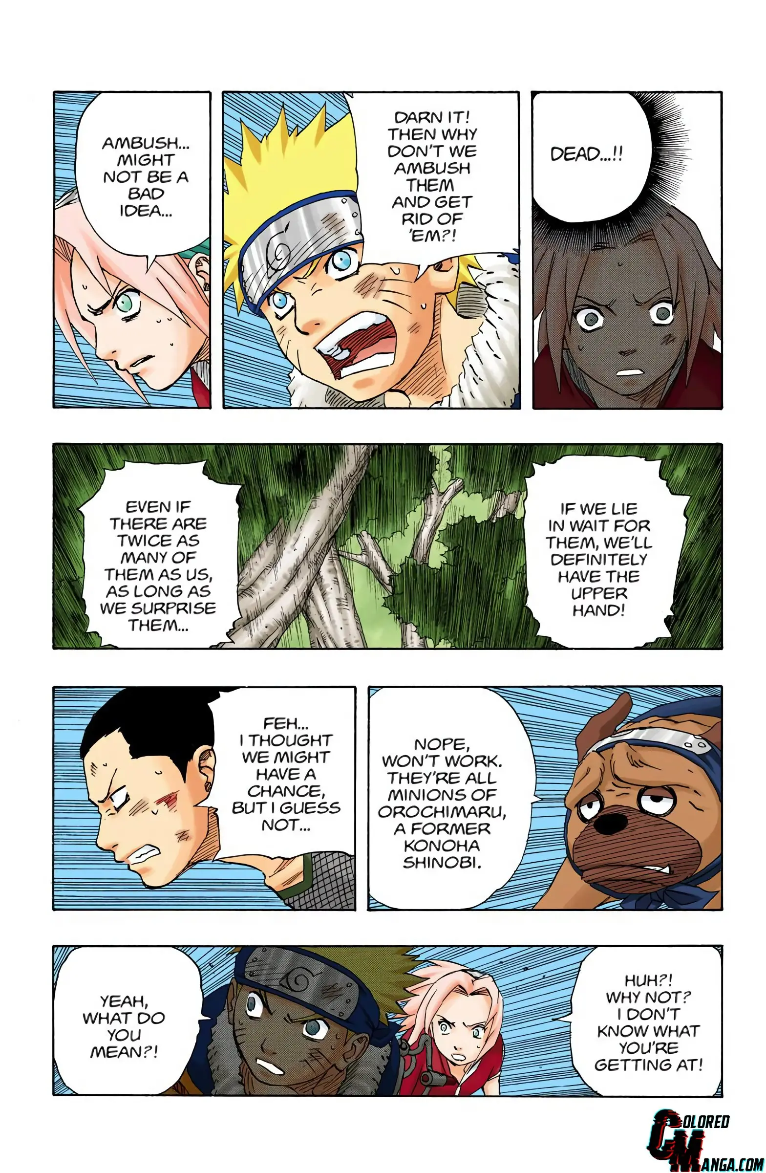 Naruto Colored Manga Online, chapter 118, page 11