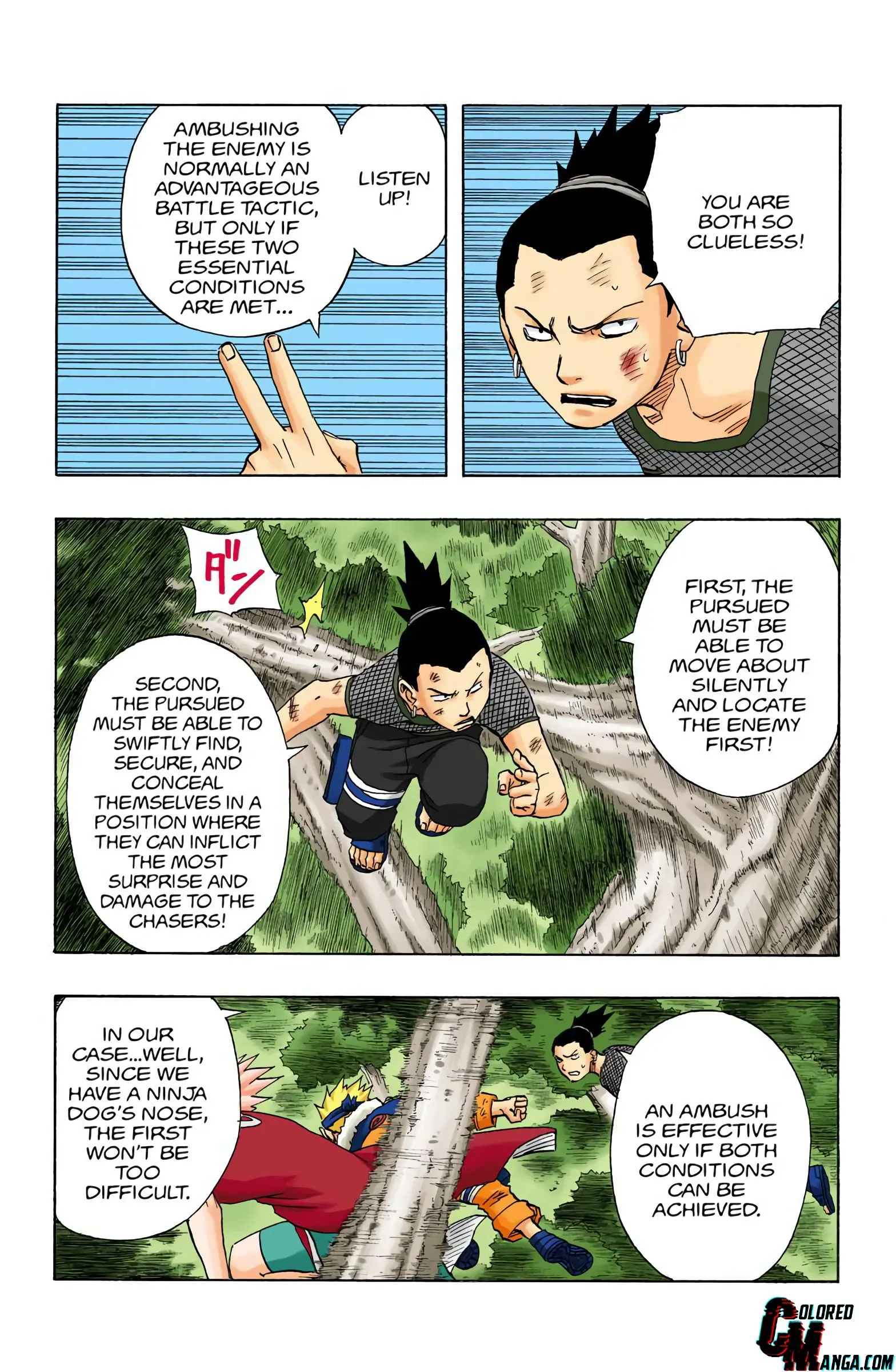 Naruto Colored Manga Online, chapter 118, page 12