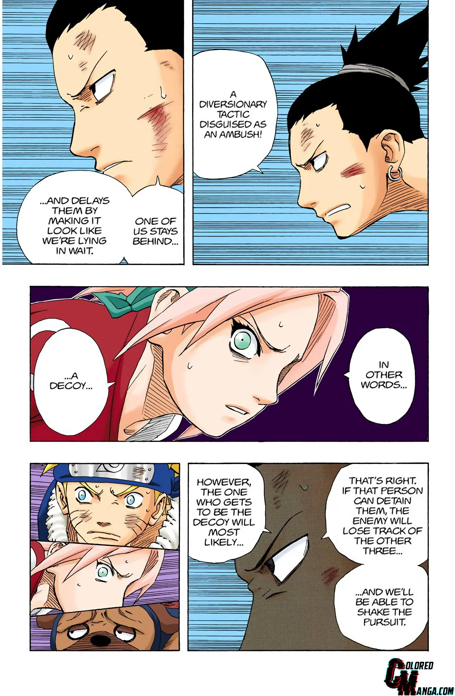 Naruto Colored Manga Online, chapter 118, page 15