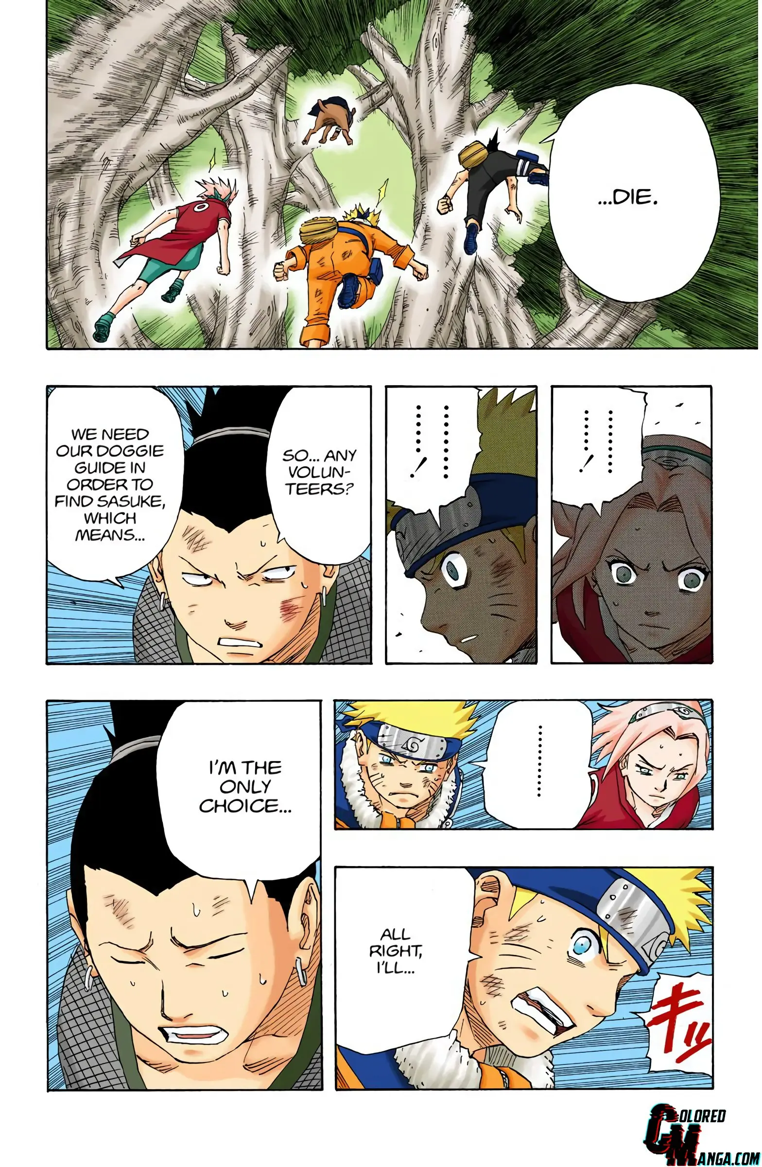 Naruto Colored Manga Online, chapter 118, page 16