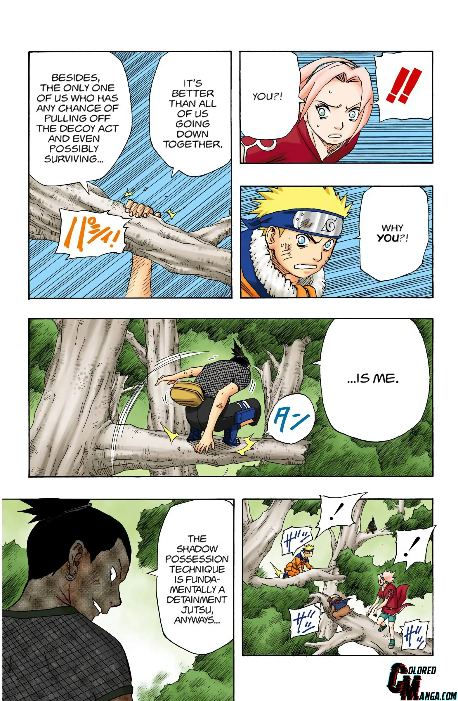 Naruto Colored Manga Online, chapter 118, page 17