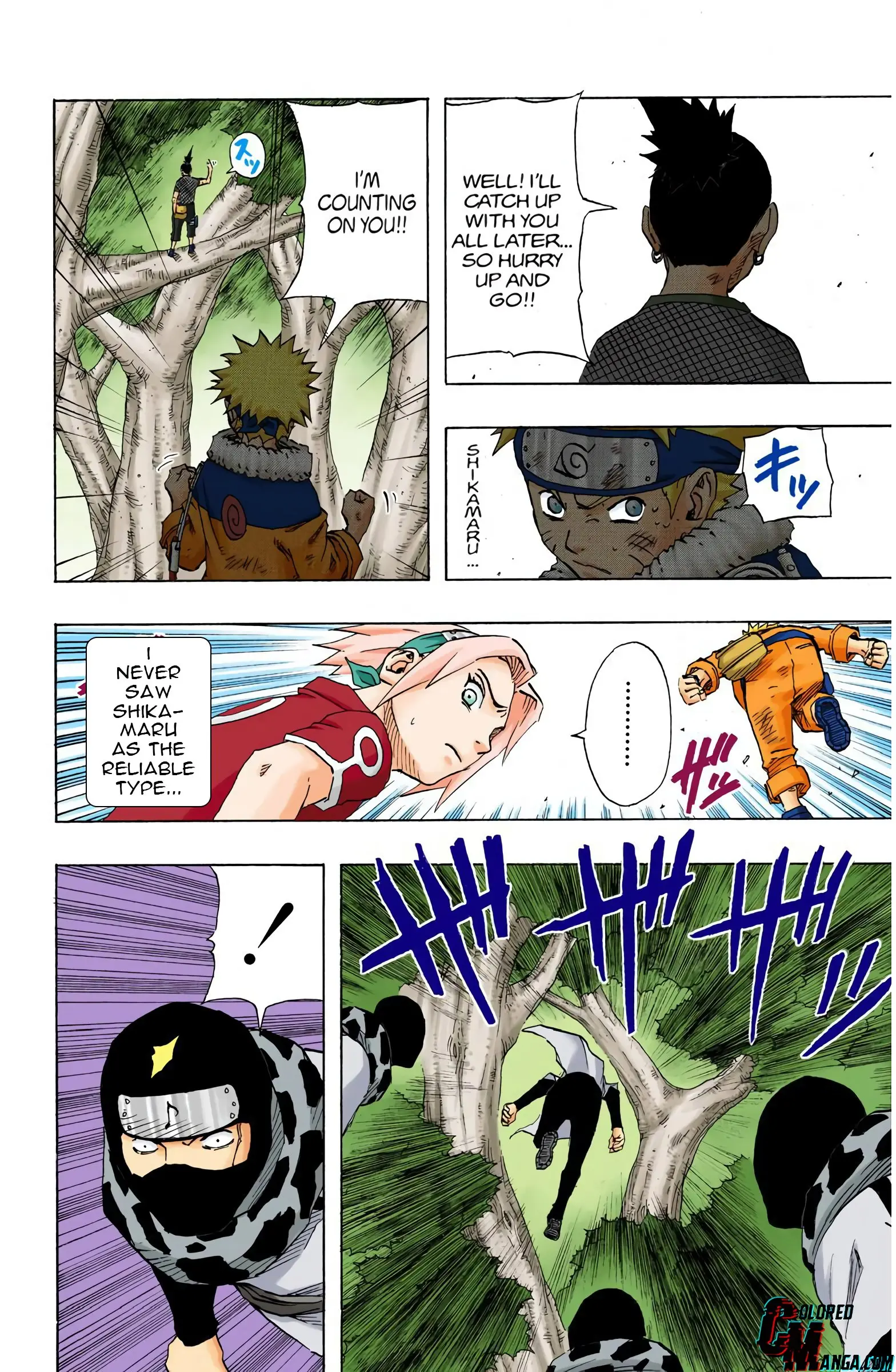Naruto Colored Manga Online, chapter 118, page 18