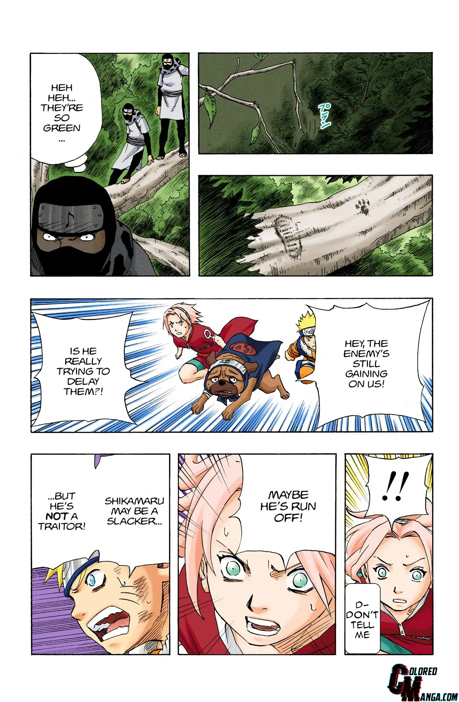 Naruto Colored Manga Online, chapter 118, page 19