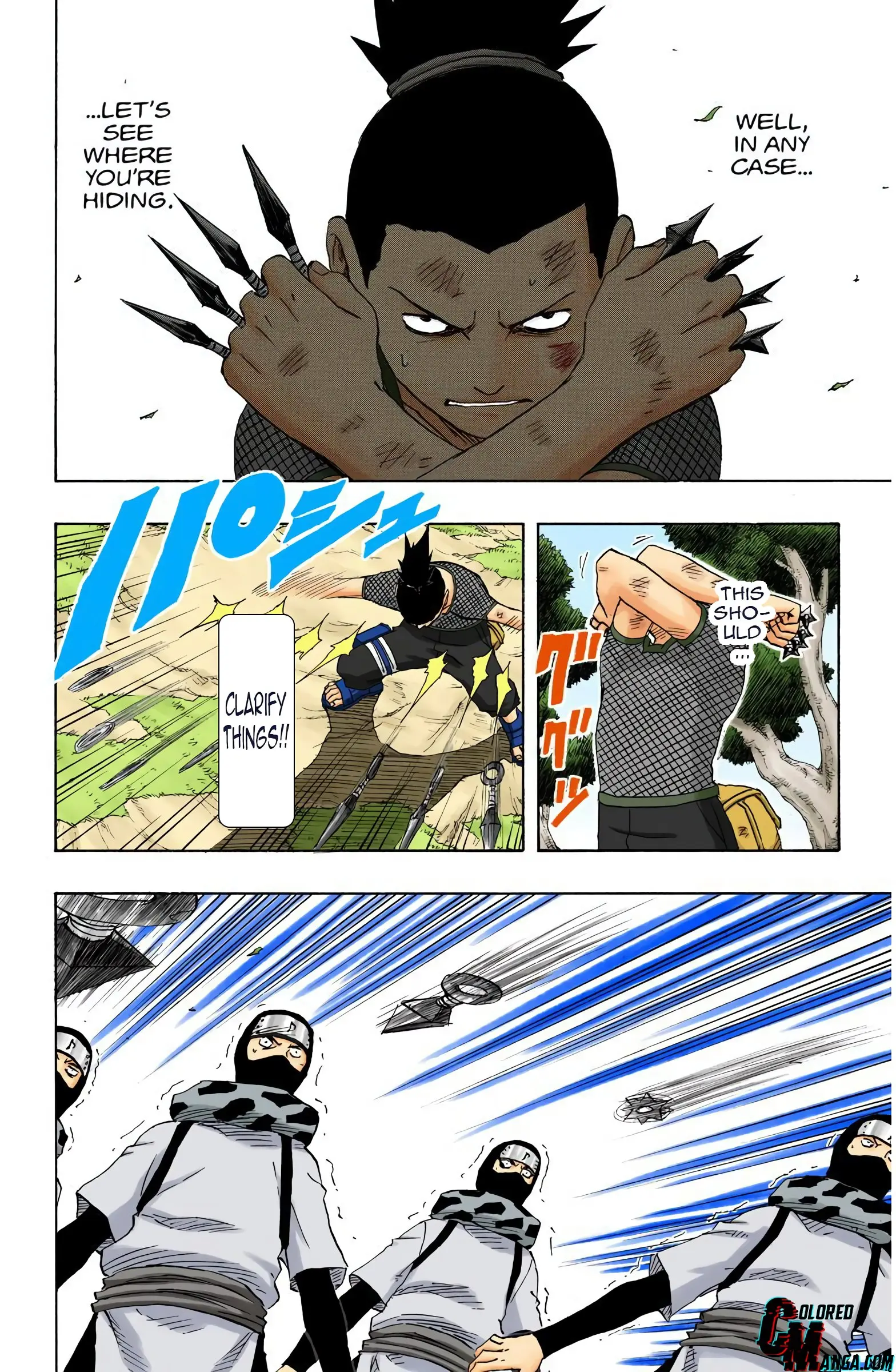 Naruto Colored Manga Online, chapter 119, page 3