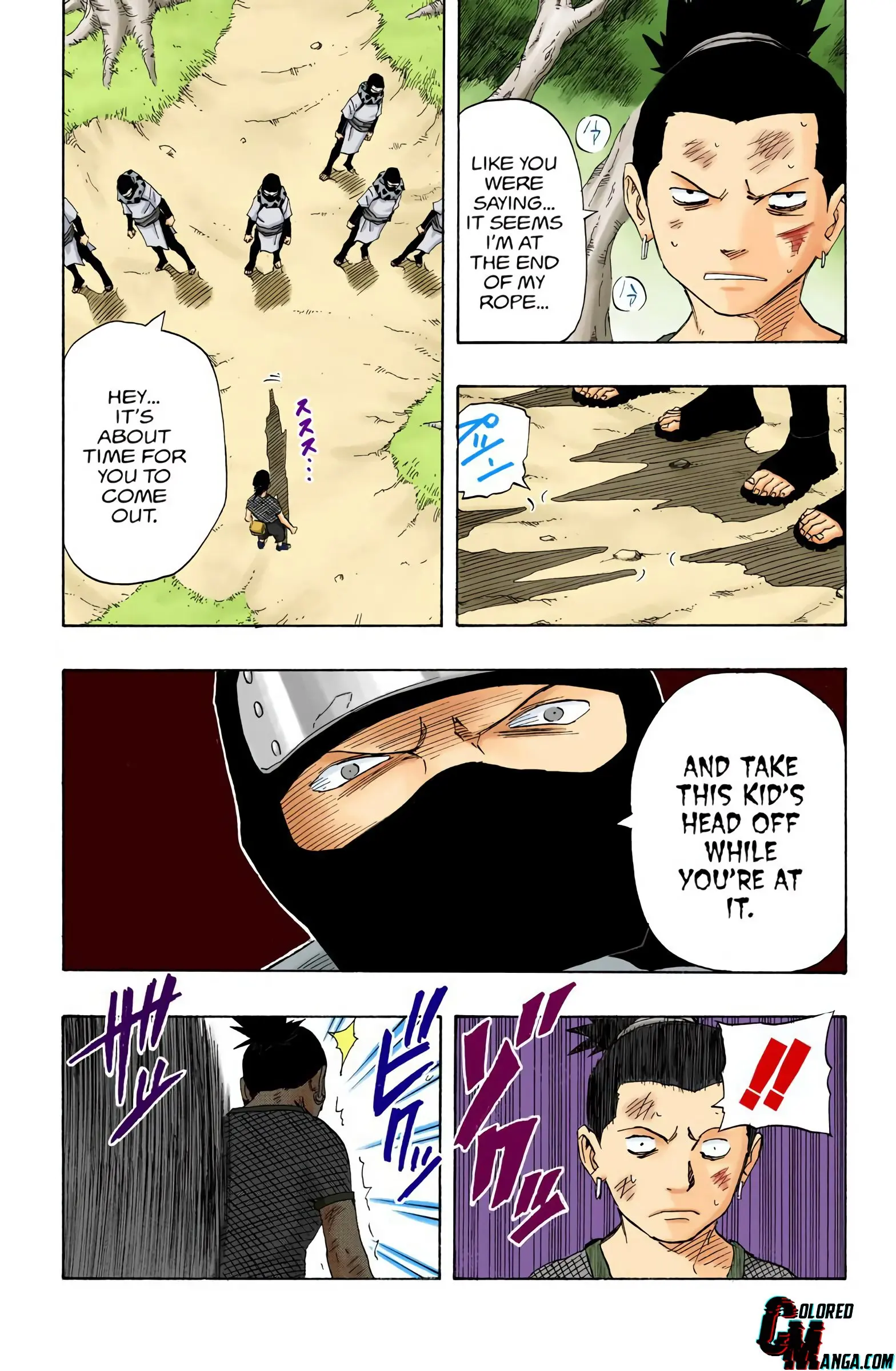 Naruto Colored Manga Online, chapter 119, page 8
