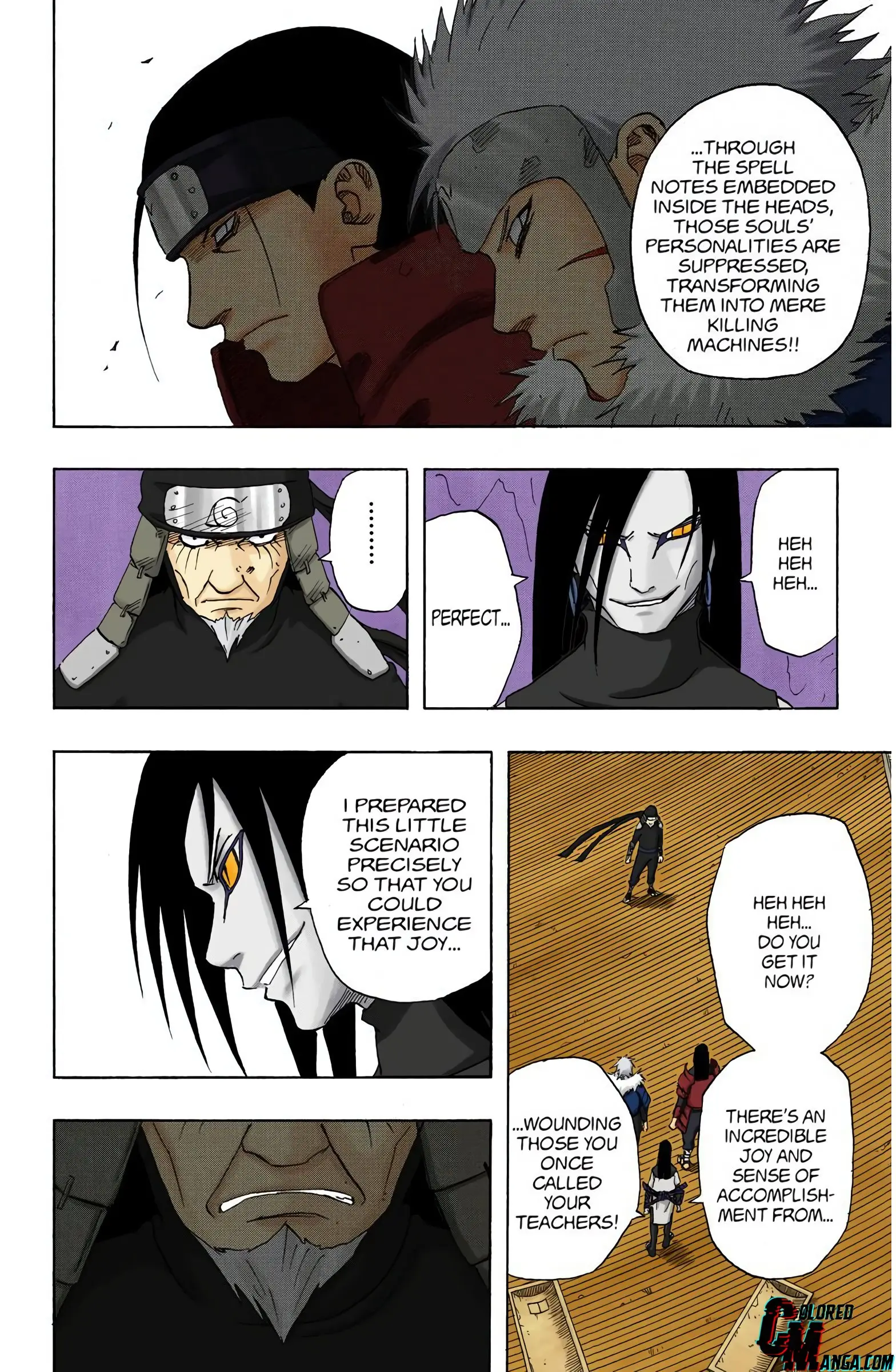 Naruto Colored Manga Online, chapter 119, page 15