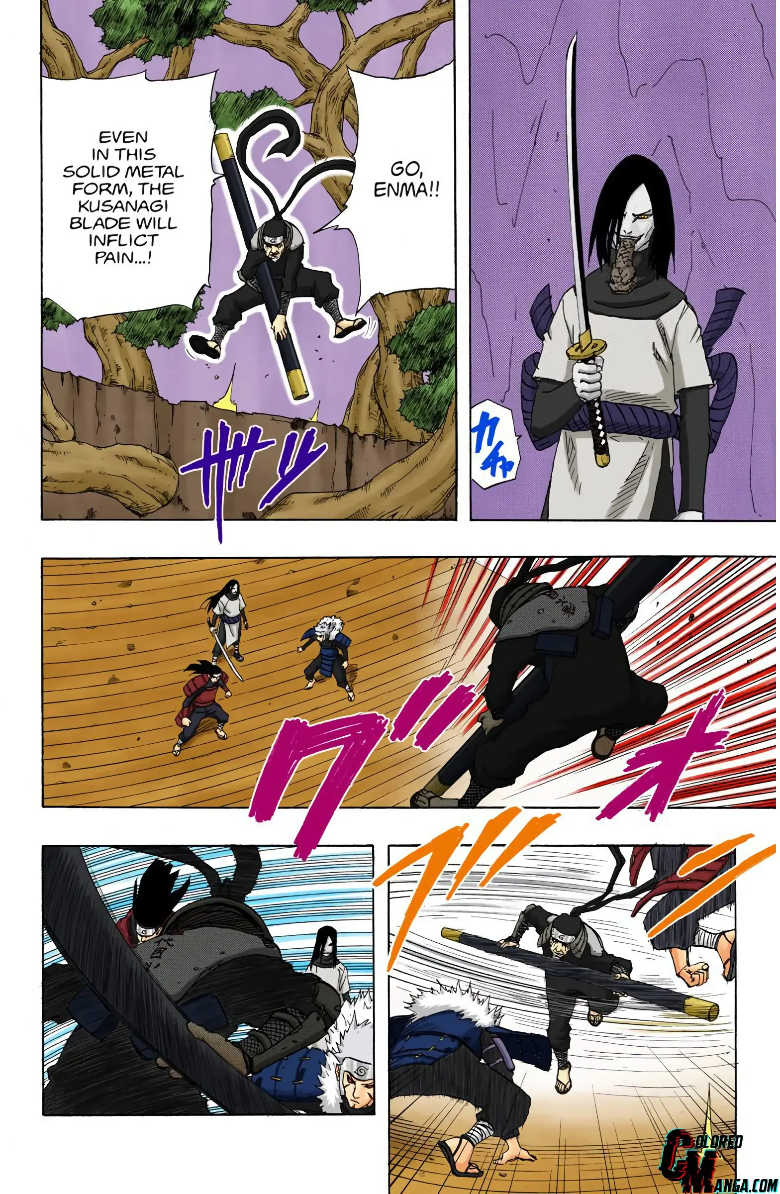 Naruto Colored Manga Online, chapter 120, page 11