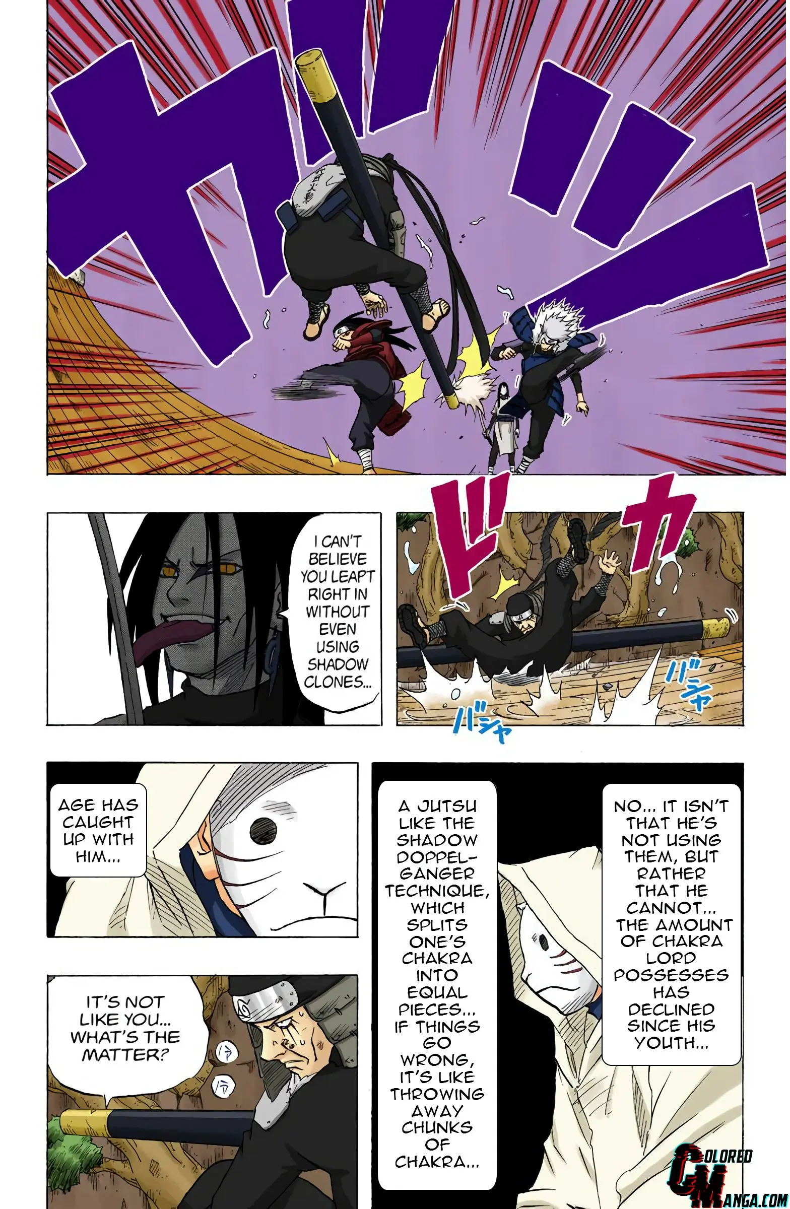 Naruto Colored Manga Online, chapter 120, page 13