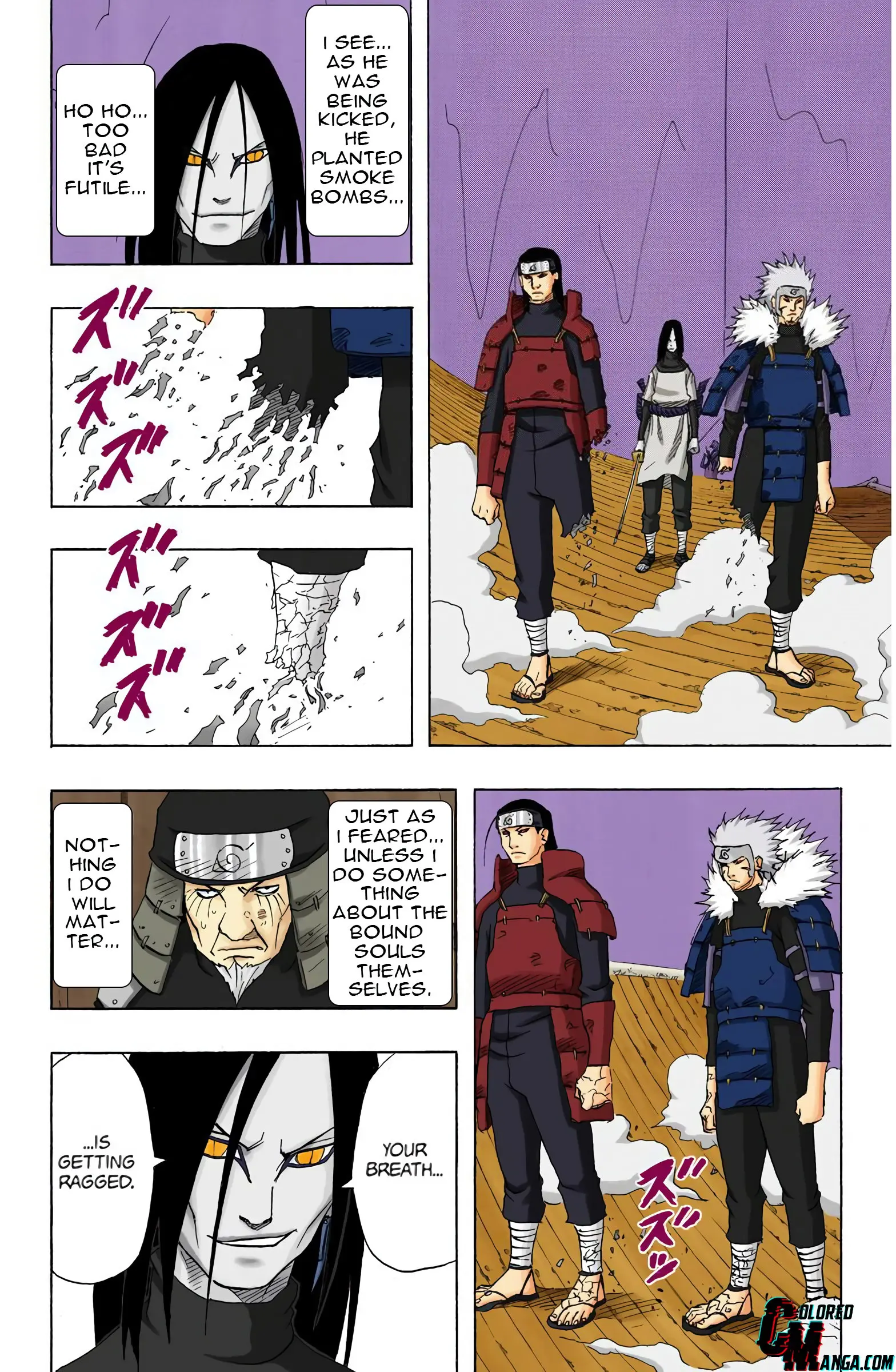 Naruto Colored Manga Online, chapter 120, page 15