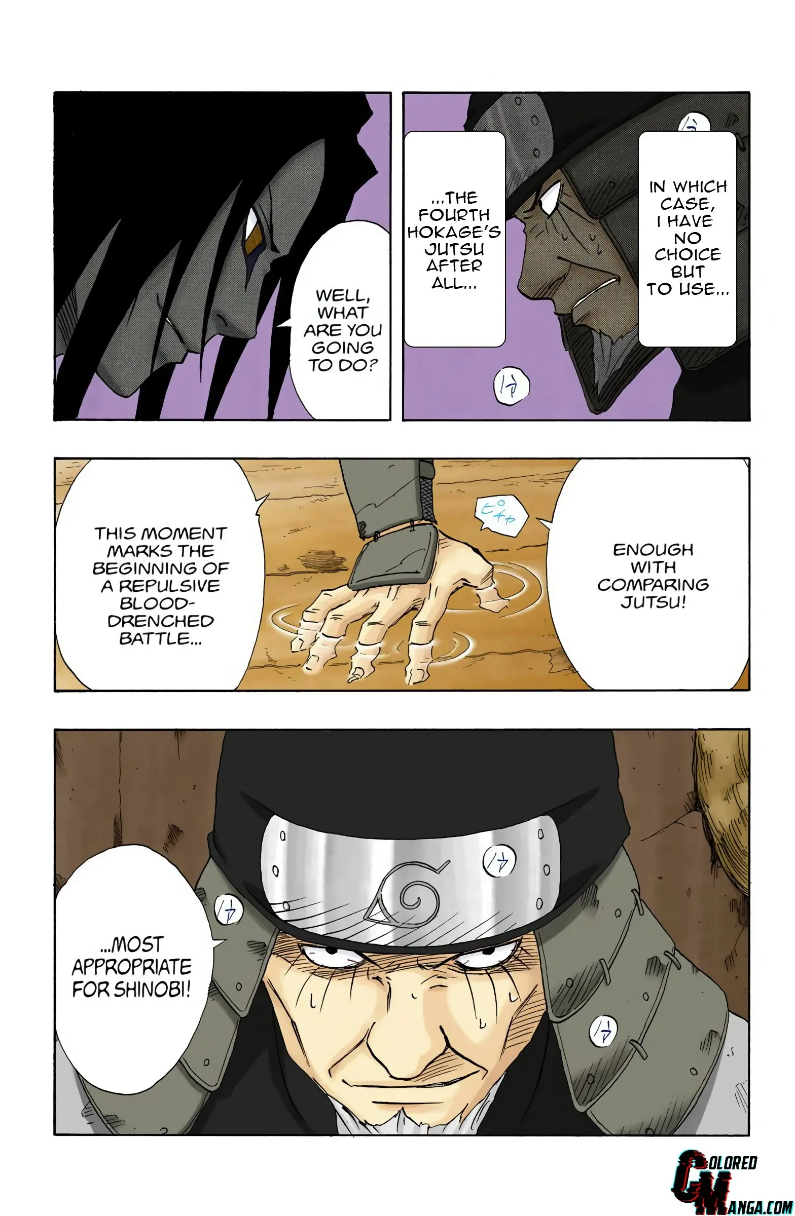 Naruto Colored Manga Online, chapter 120, page 16